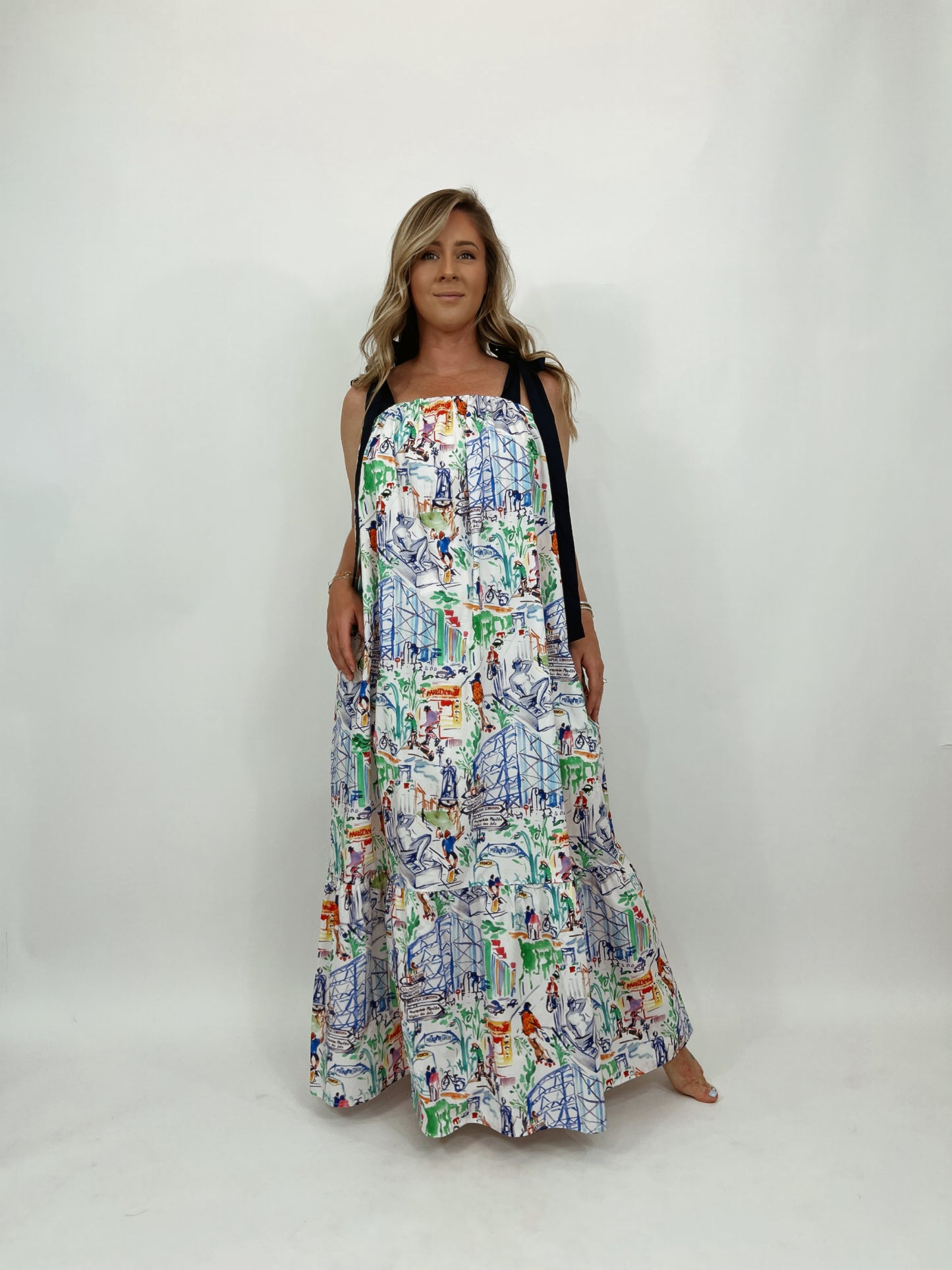 South of France Maxi Dress