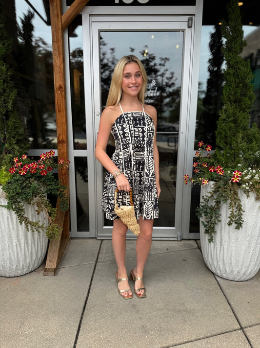 Nysas Ink Mini Dress