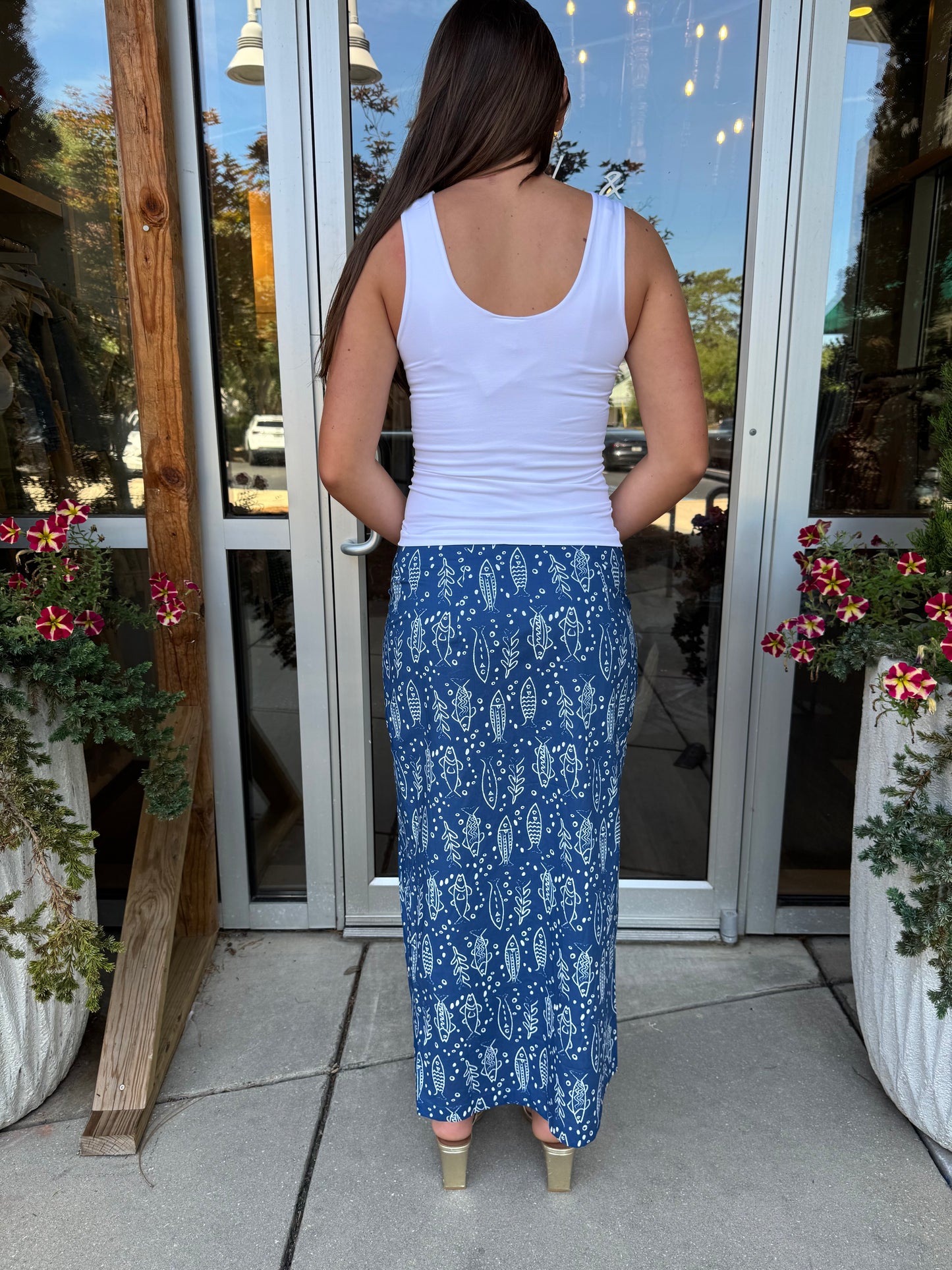 Sardine Summer Midi Skirt