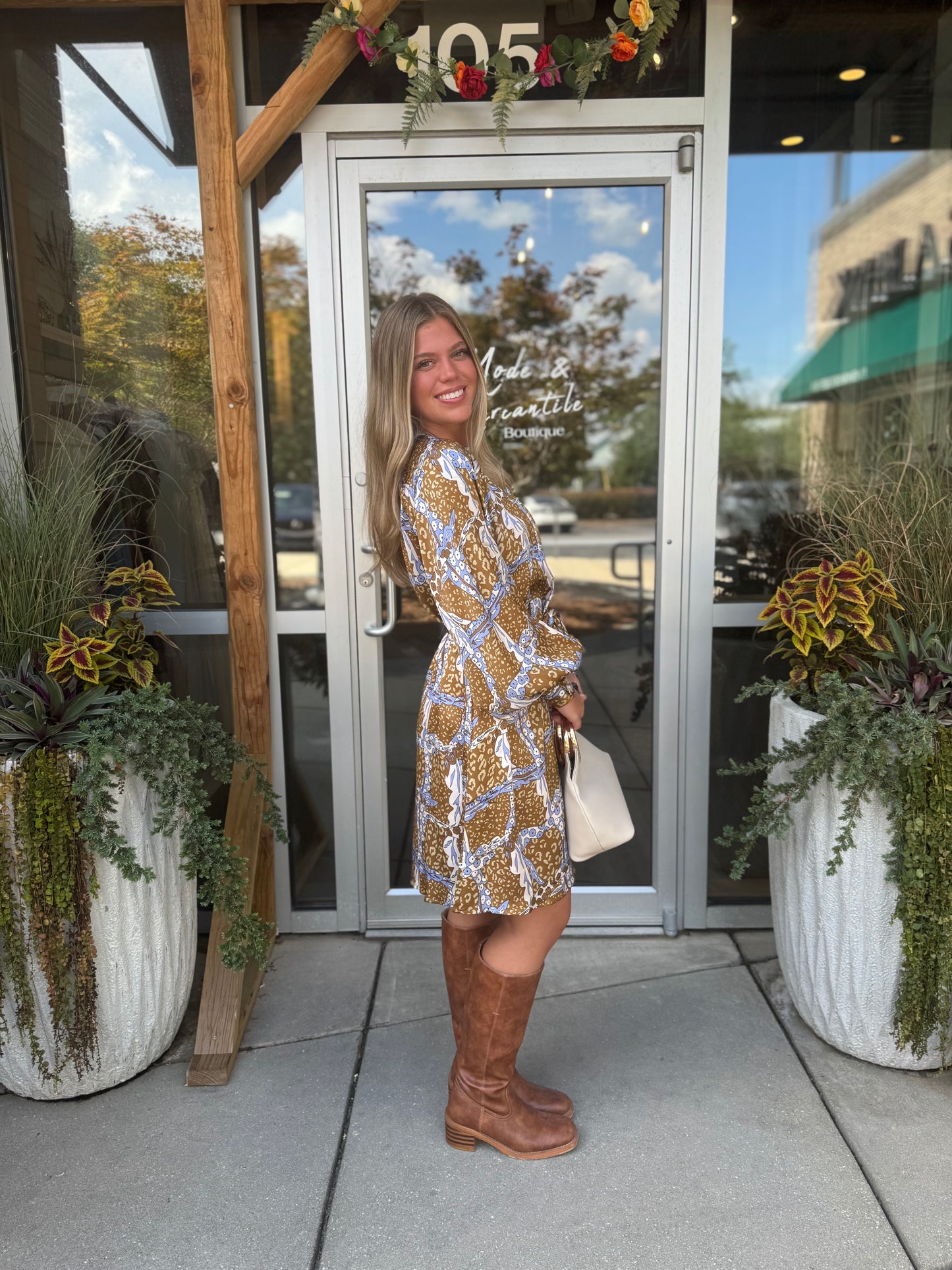Daudet Ocre Dress