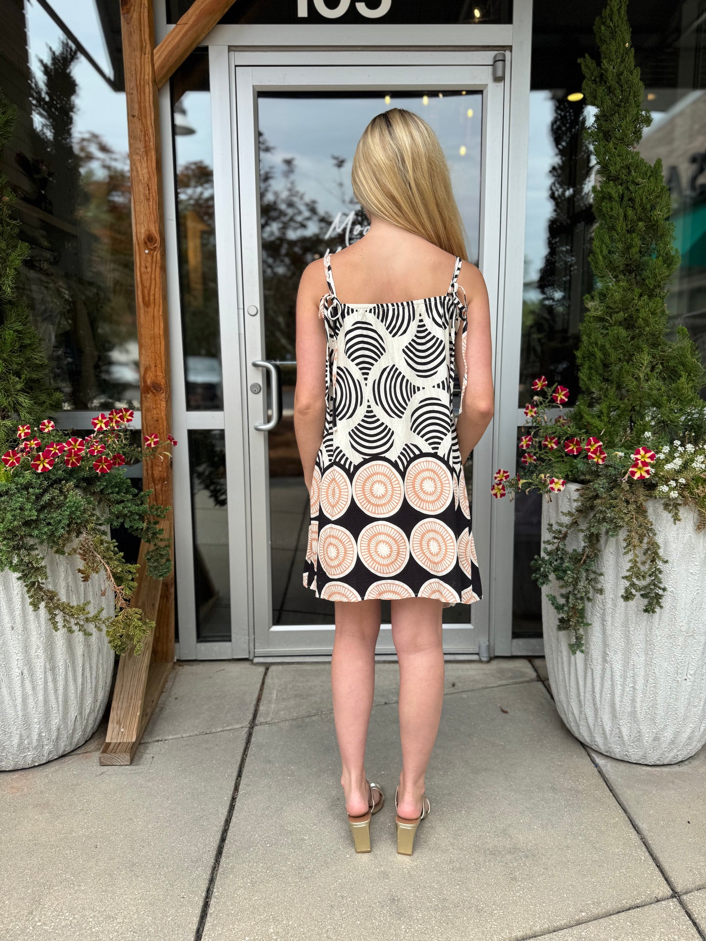 Midnight Shell Mini Dress