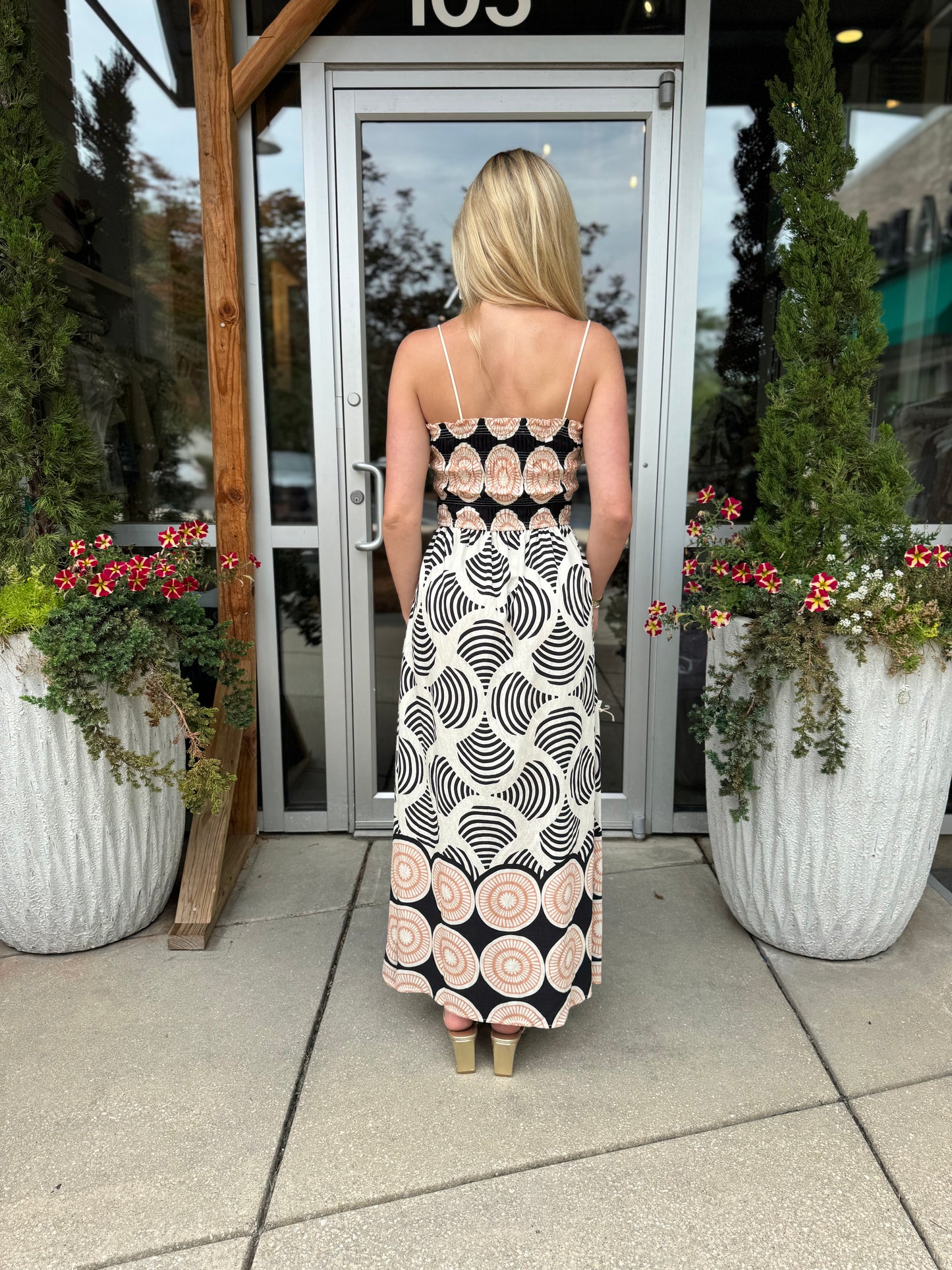 Midnight Shell Maxi Dress