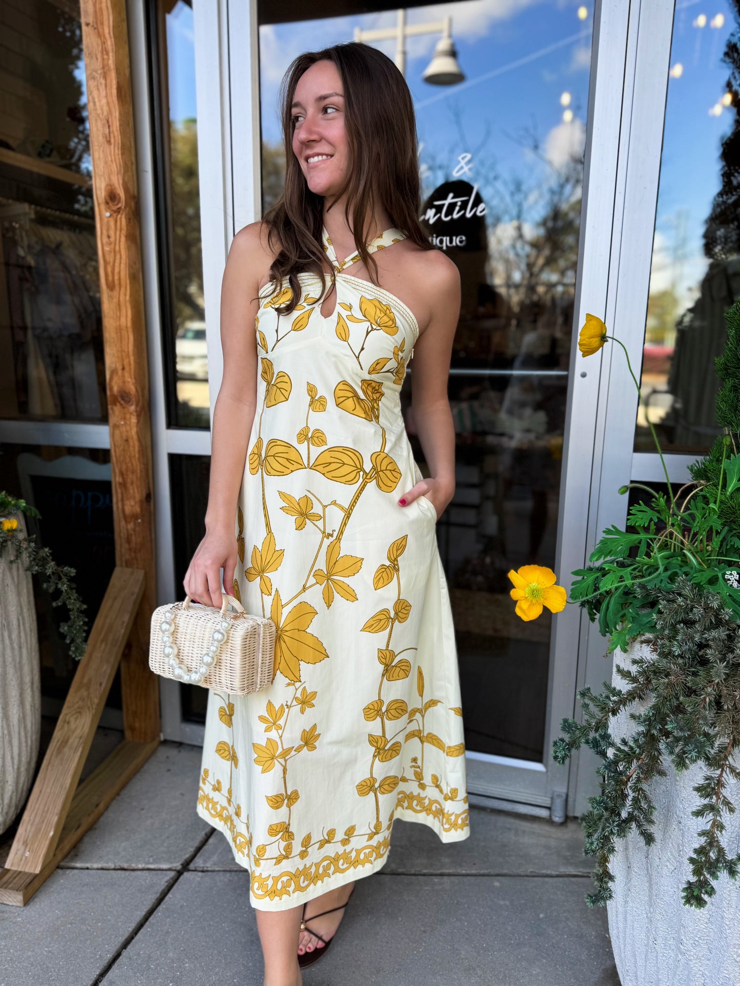 Zoey Halter Maxi Dress