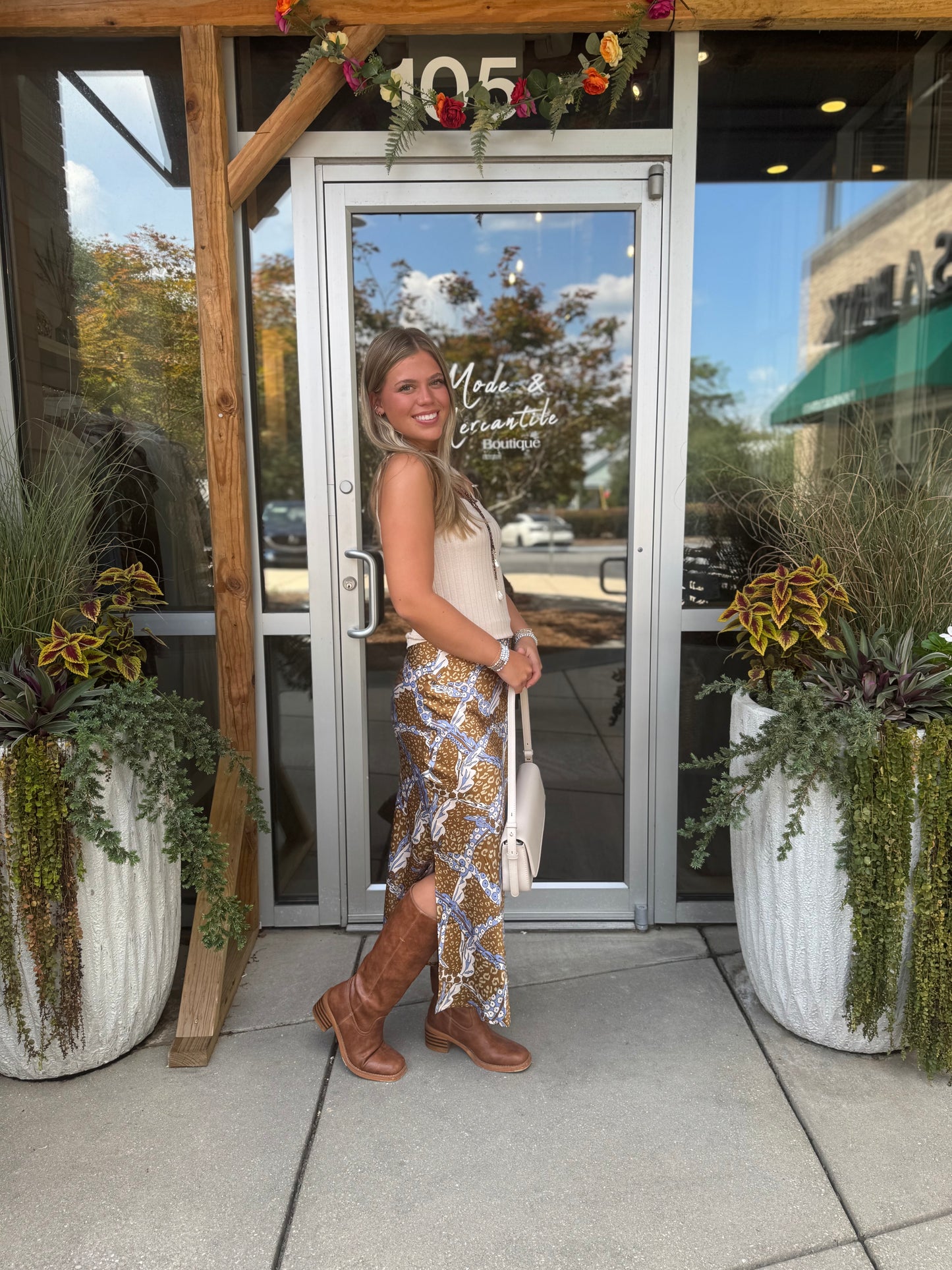 Giono Ocre Skirt