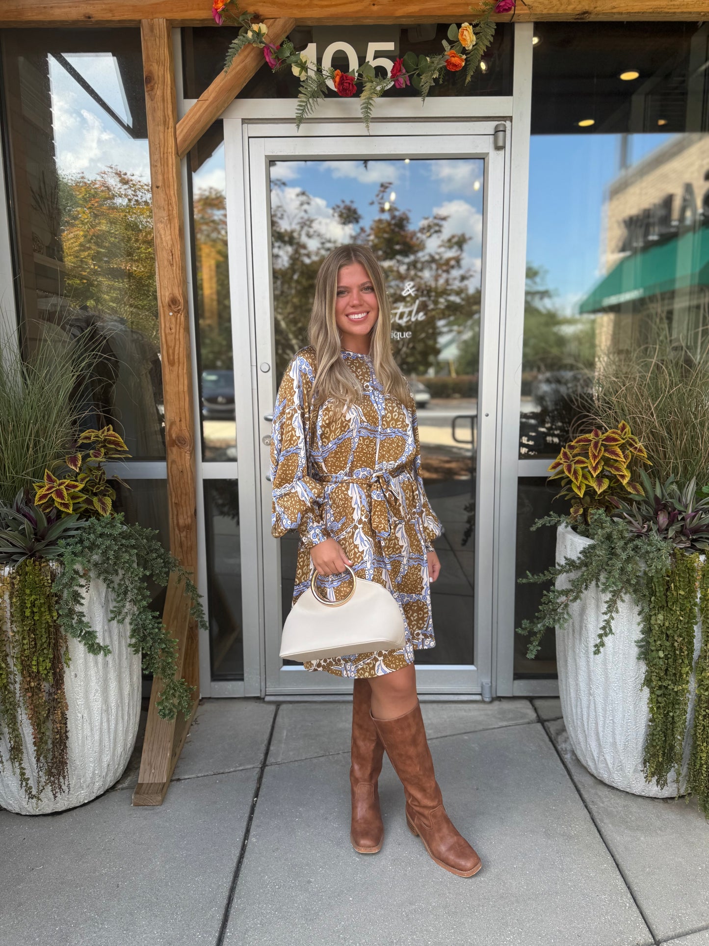Daudet Ocre Dress