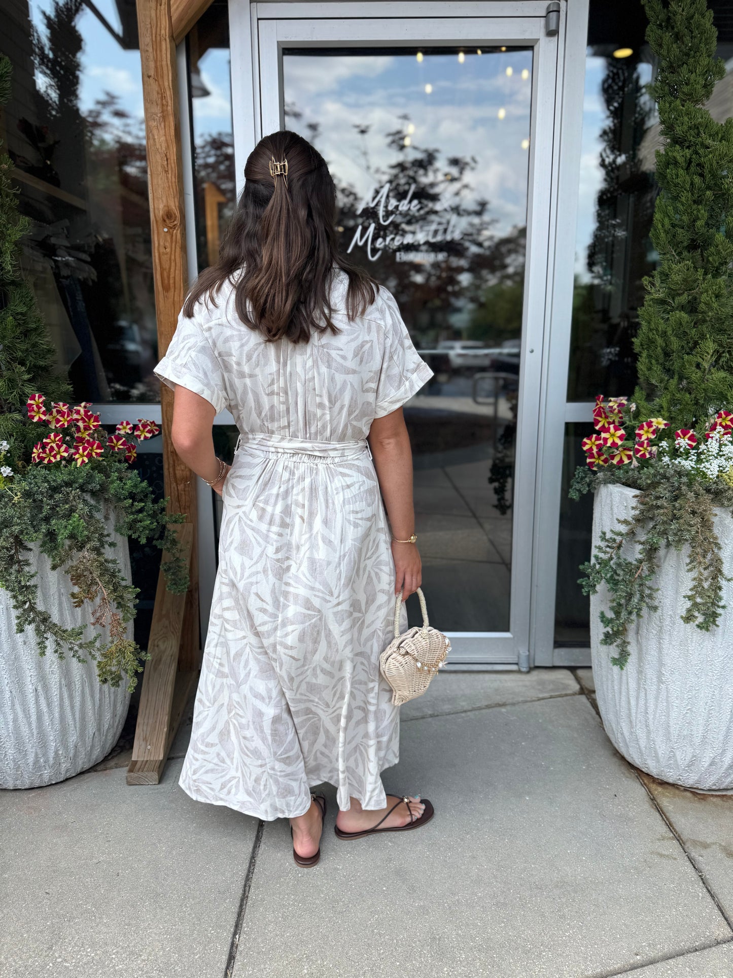 Seashore Belted Dress