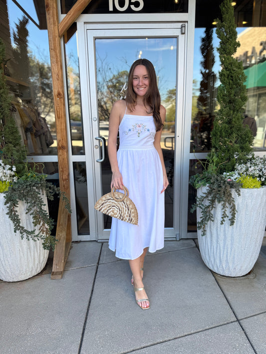 Vine Valley Whisper White Dress