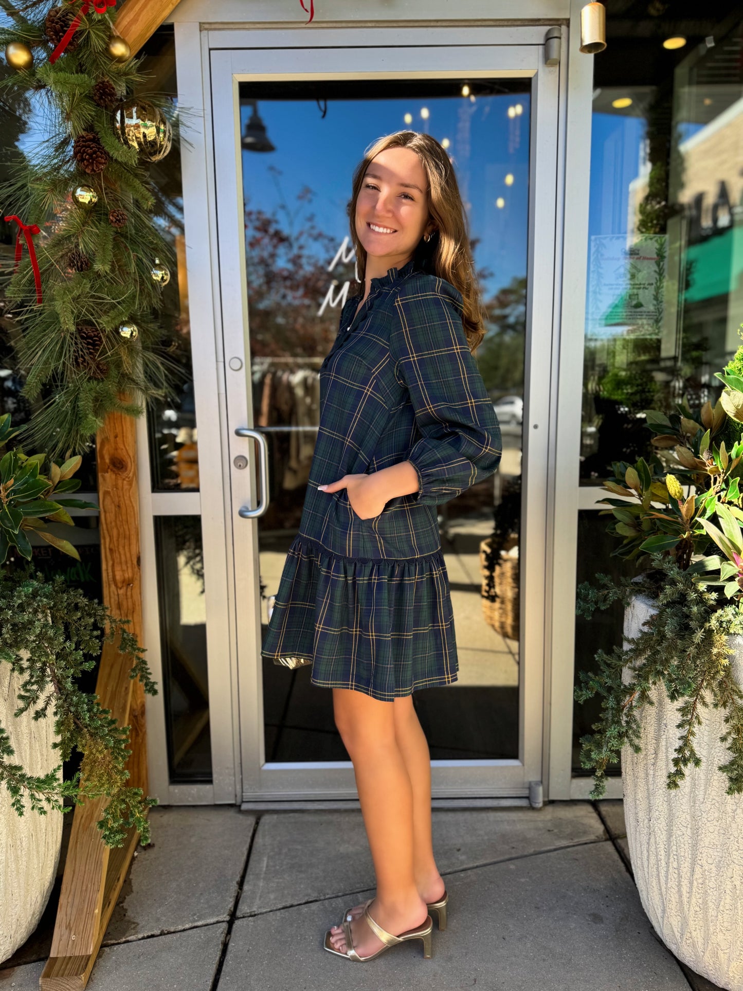 Lauren Tartan Dress