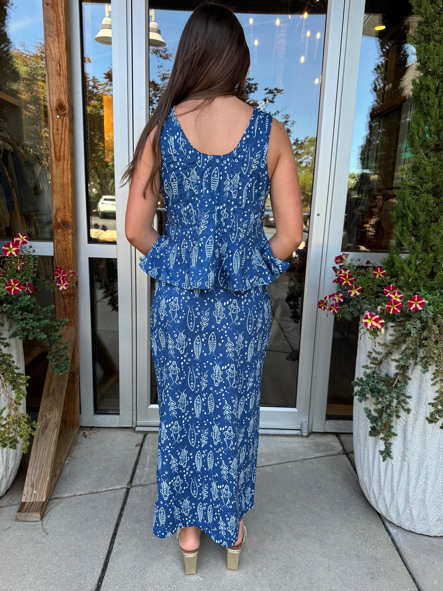 Sardine Summer Midi Skirt