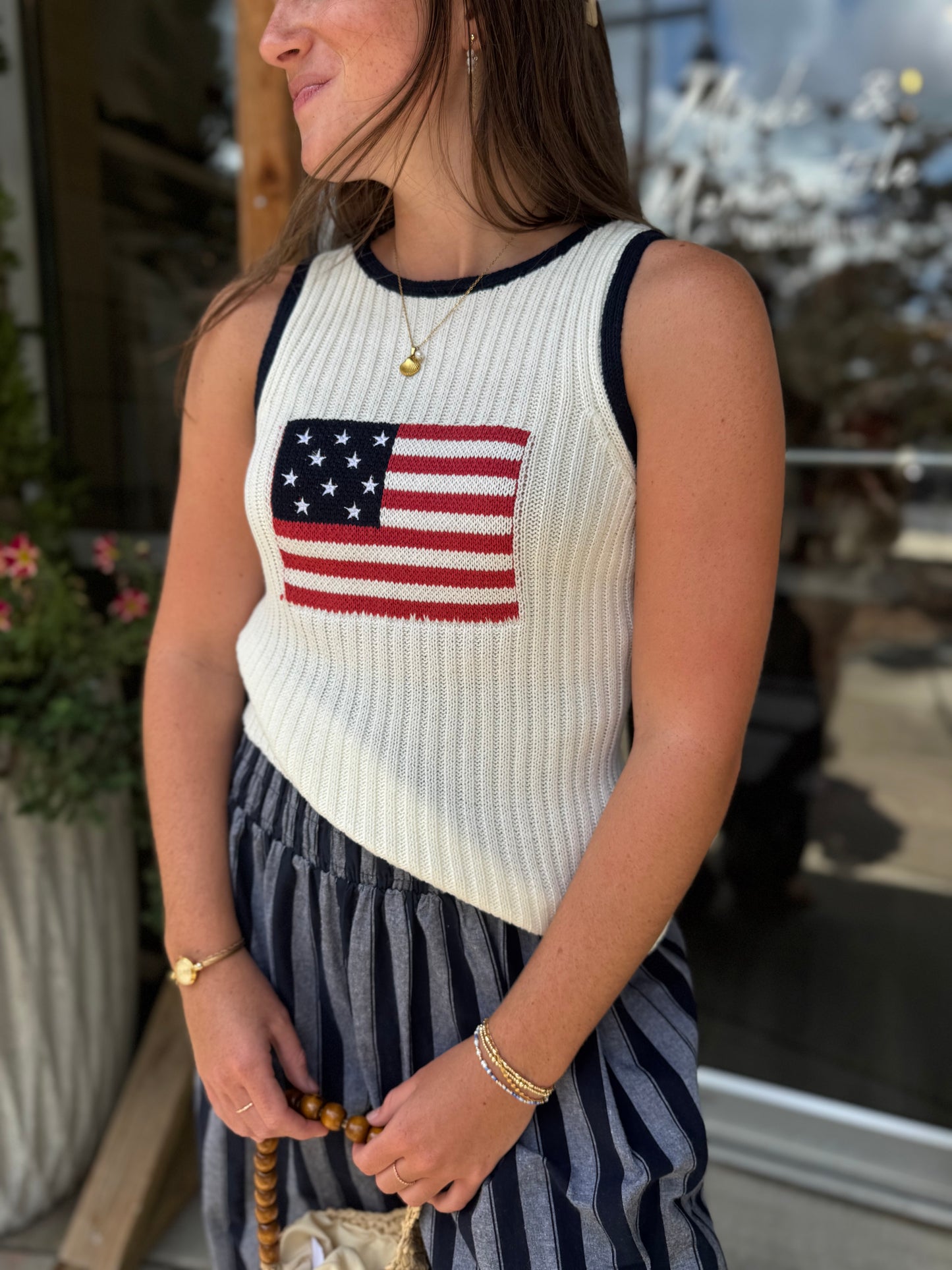 USA Flag Knit