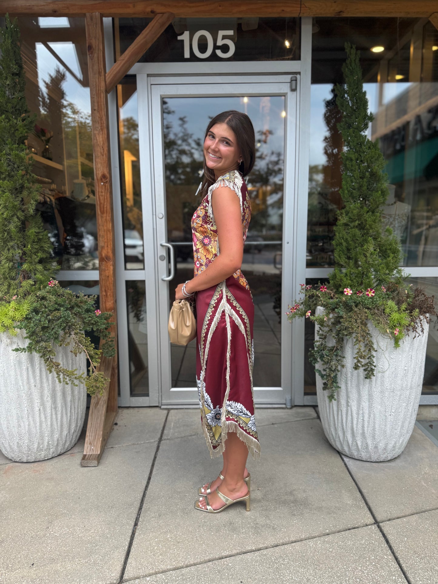 Fringe Cross Dress