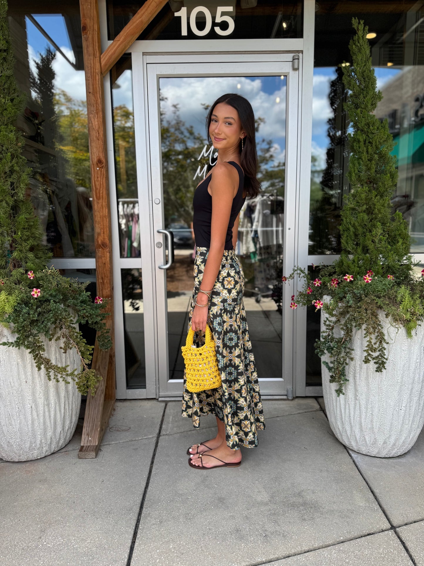 Trellis Maxi Skirt