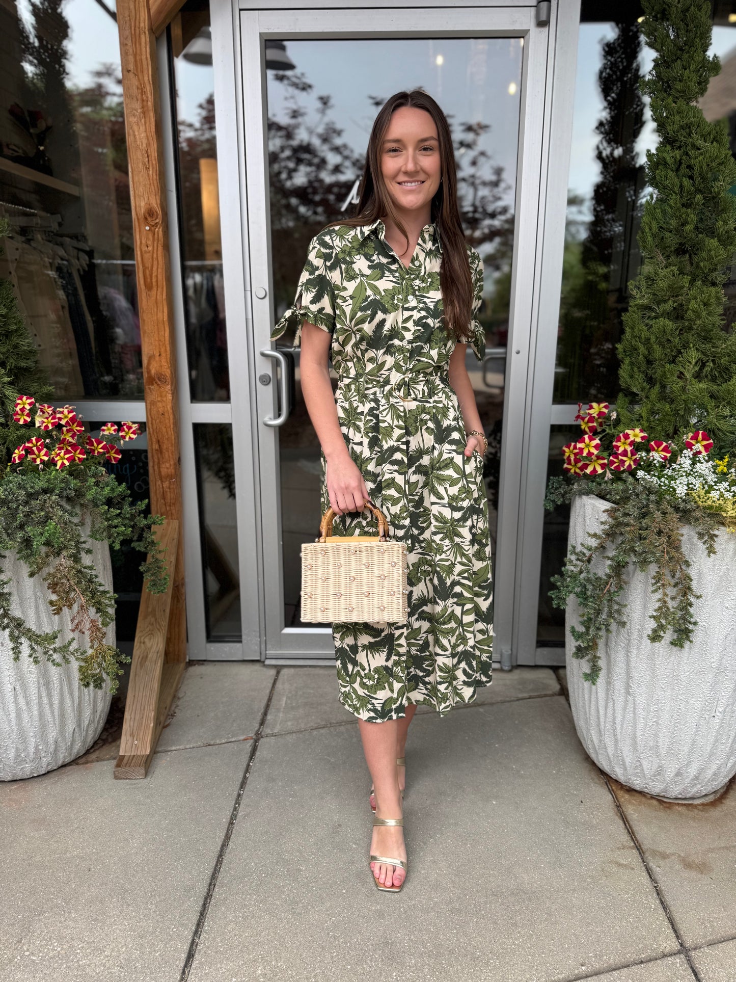 Botanical Maxi Dress