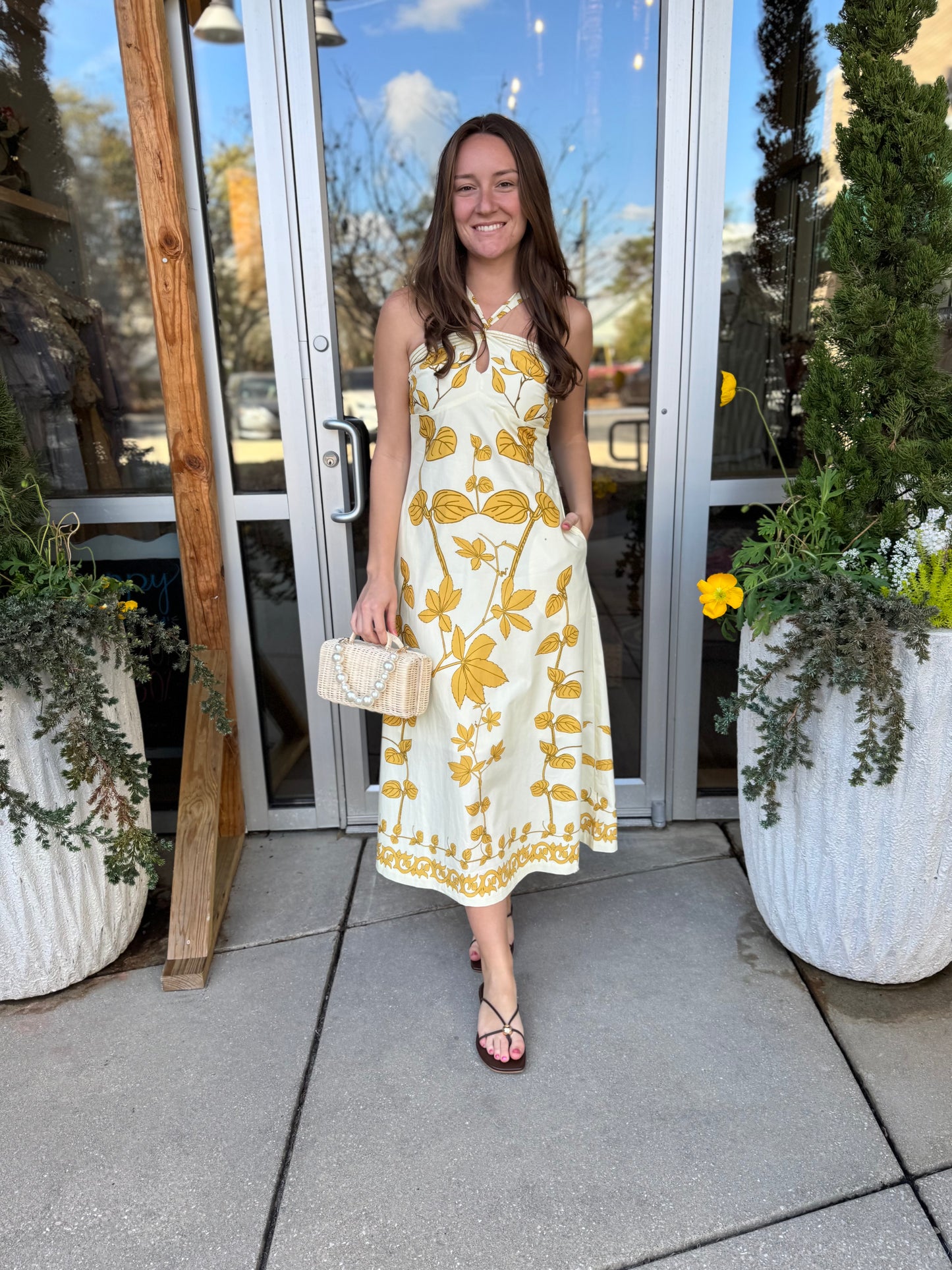 Zoey Halter Maxi Dress