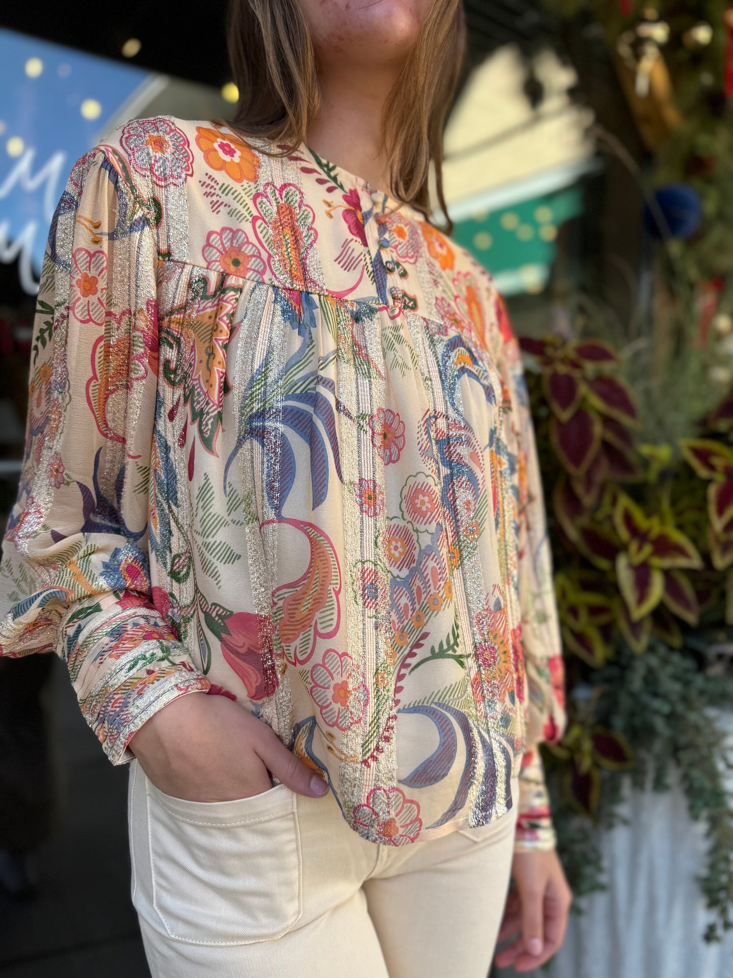 Harvest Lurex Blouse