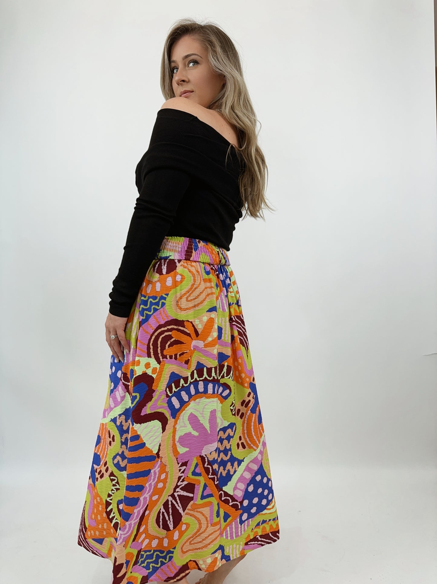 Tribal Delphi Maxi Skirt