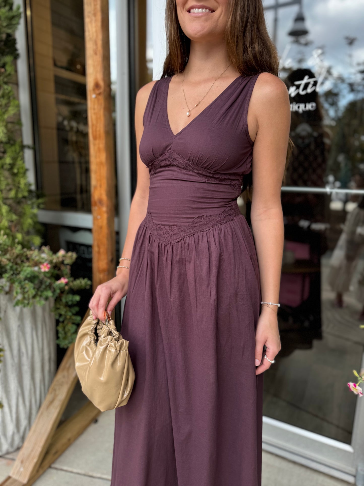 Chocolate Noralyn Dress