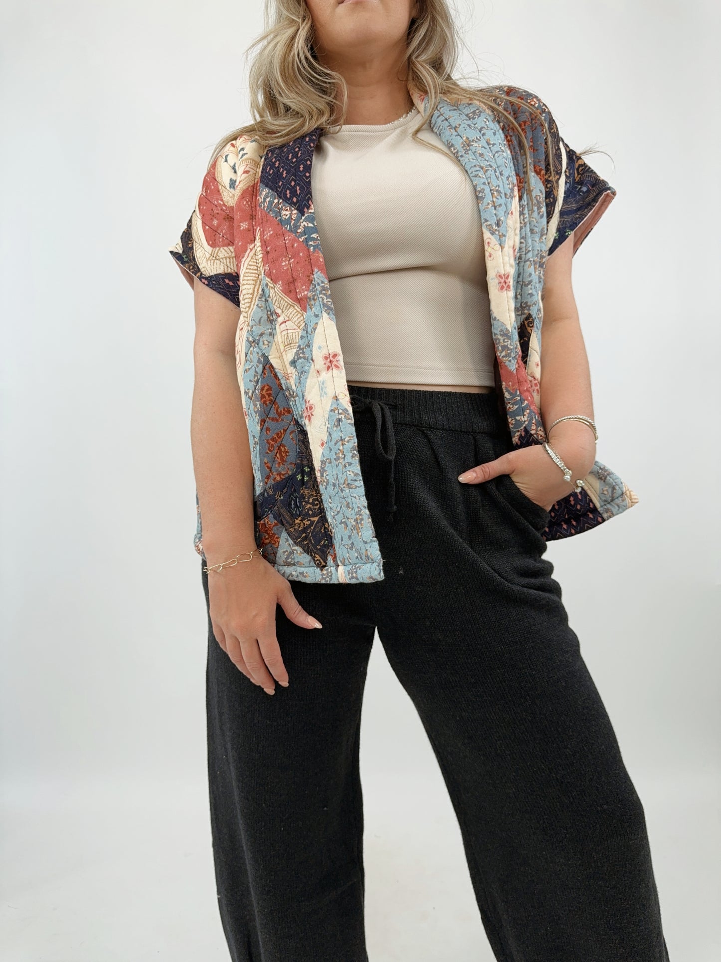 Patchwork Vest