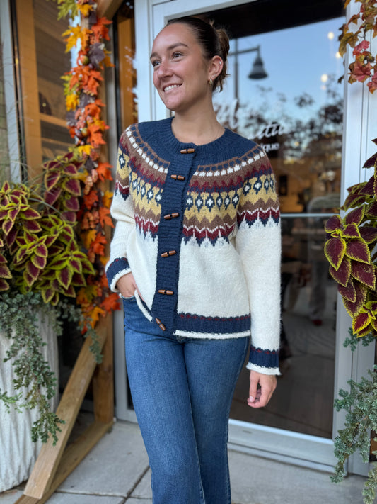 Nordic Toggle Sweater