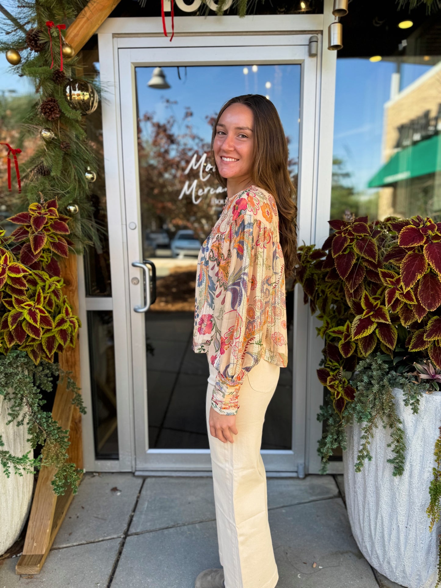 Harvest Lurex Blouse