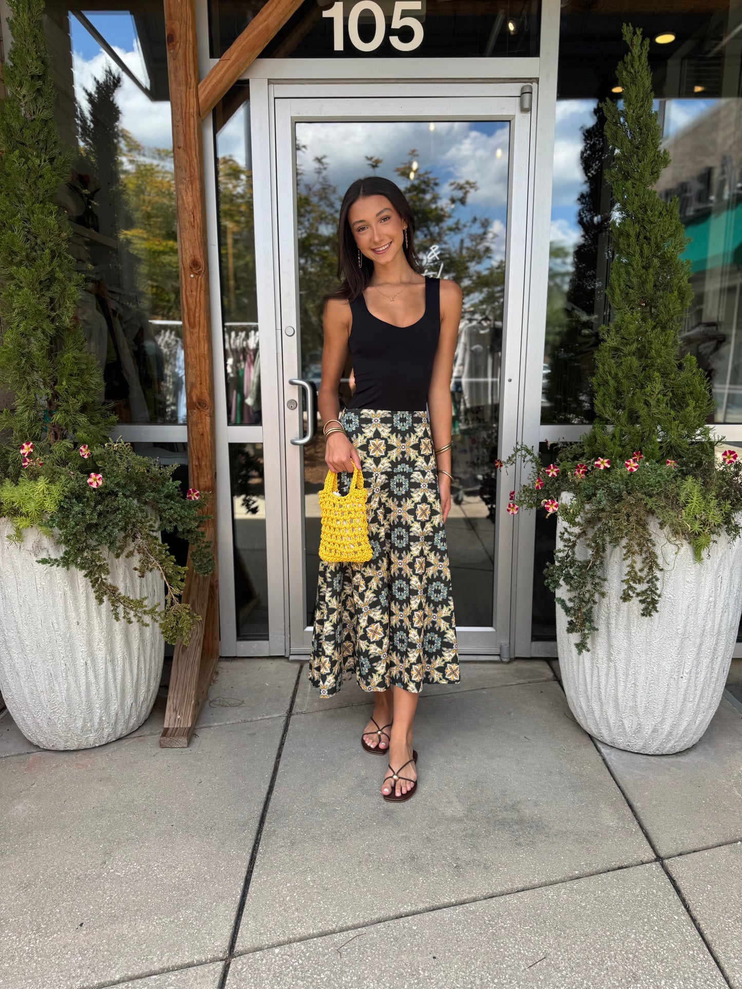 Trellis Maxi Skirt