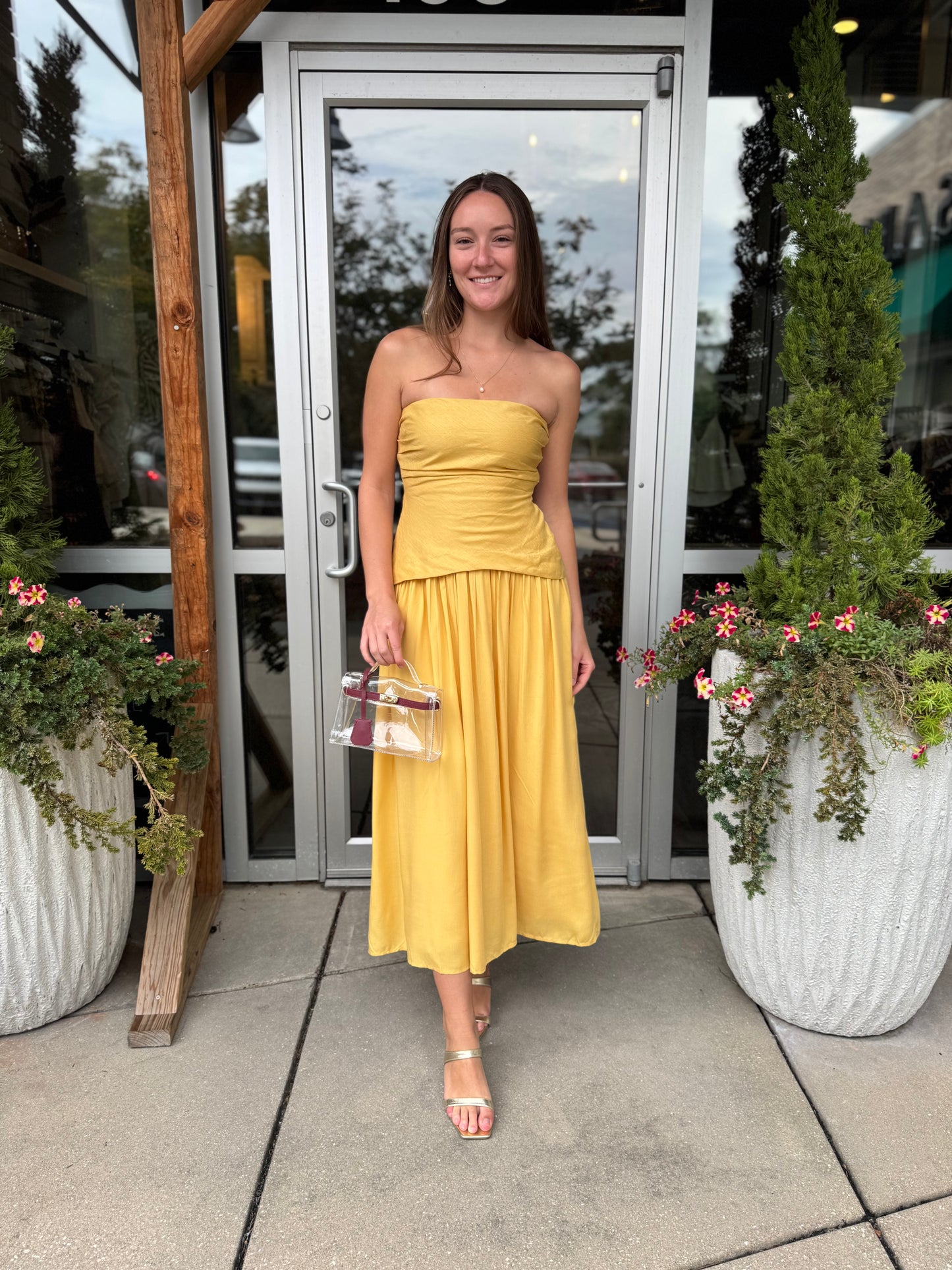 Rowan Strapless Maxi Dress