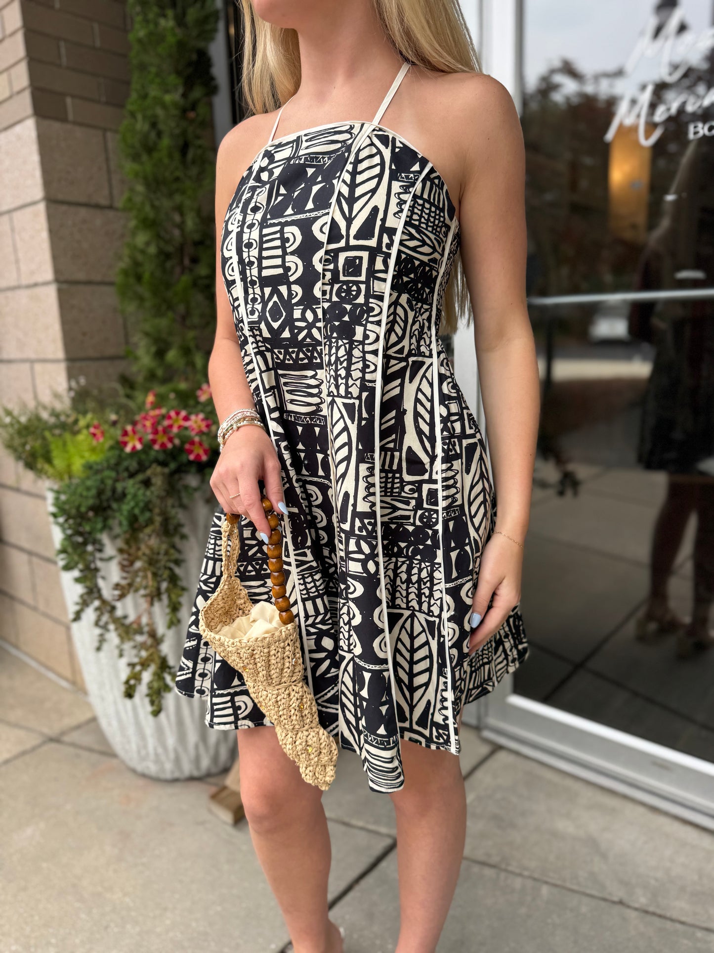 Nysas Ink Mini Dress