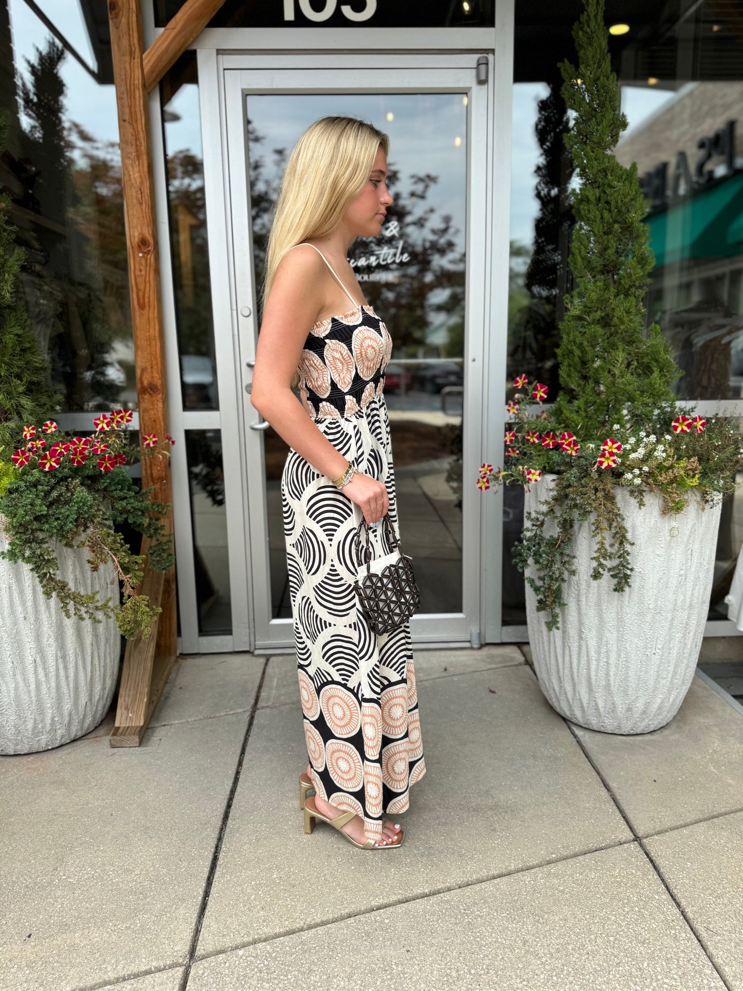 Midnight Shell Maxi Dress