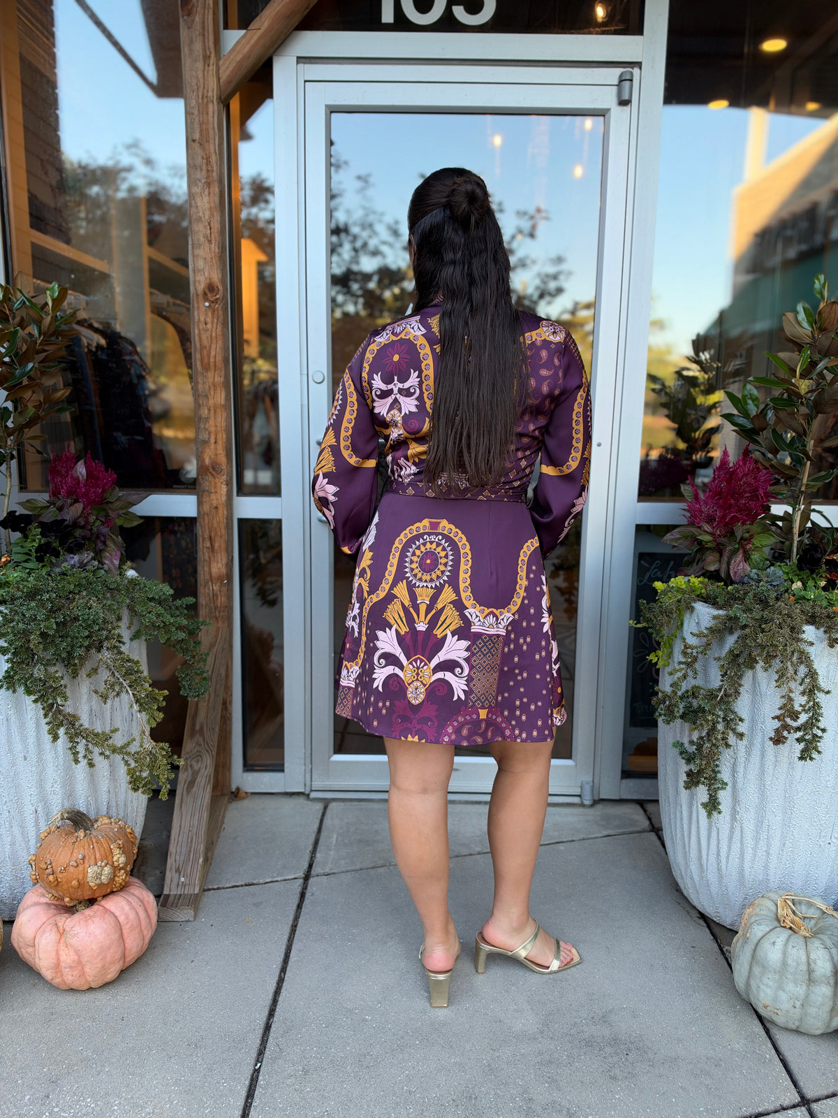 Antonella mini dress, alternate view