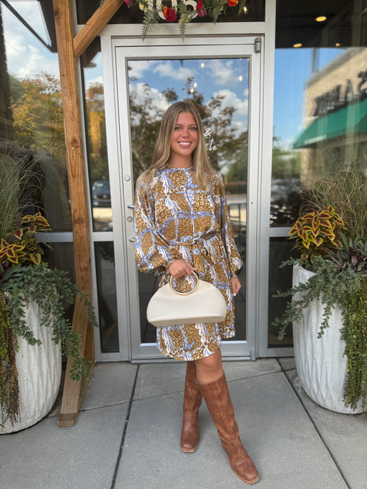 Daudet Ocre Dress