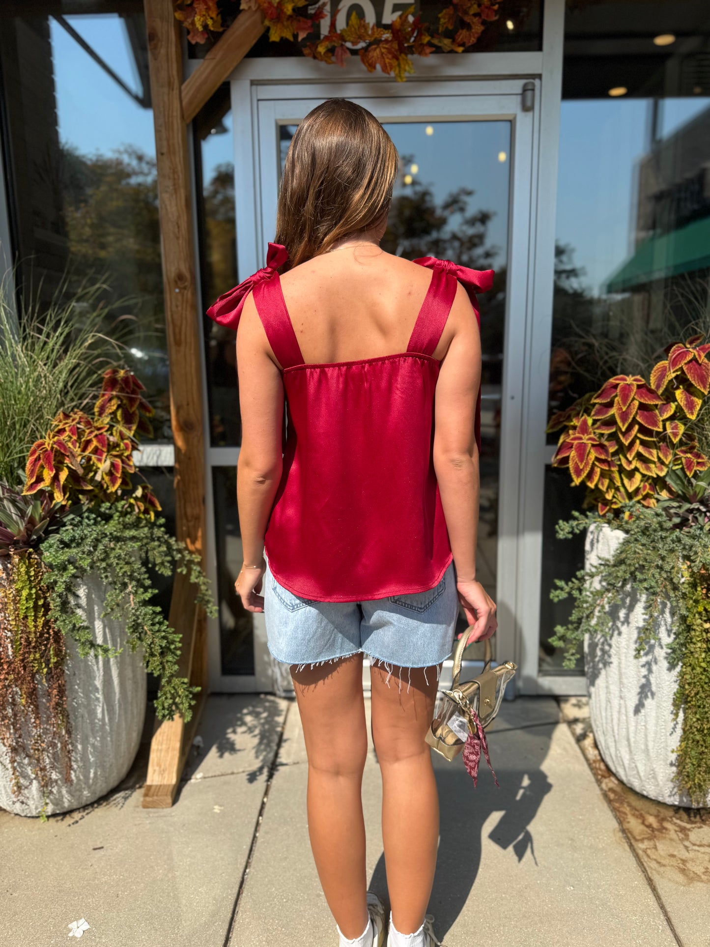 Shoulder Tie Top