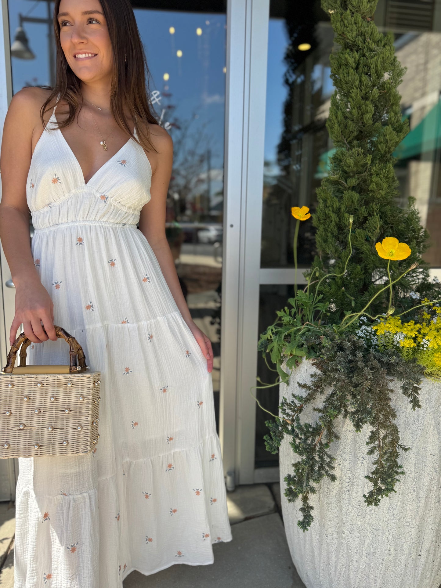 Nympha Bloom Maxi Dress