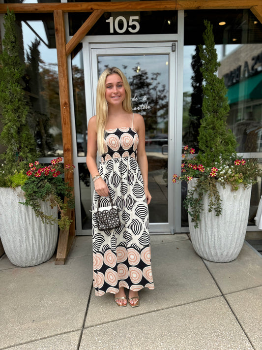 Midnight Shell Maxi Dress