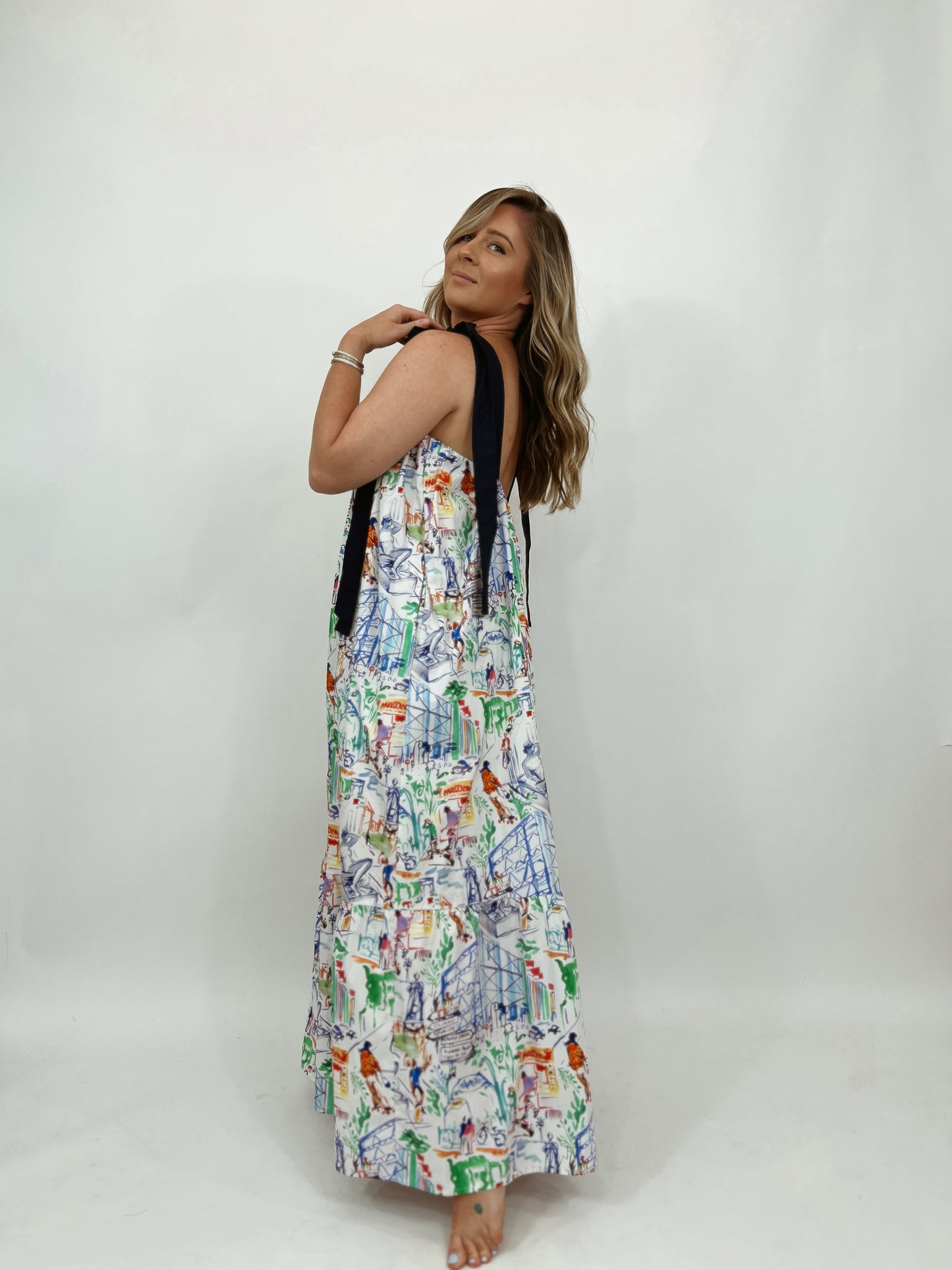 South of France Maxi Dress