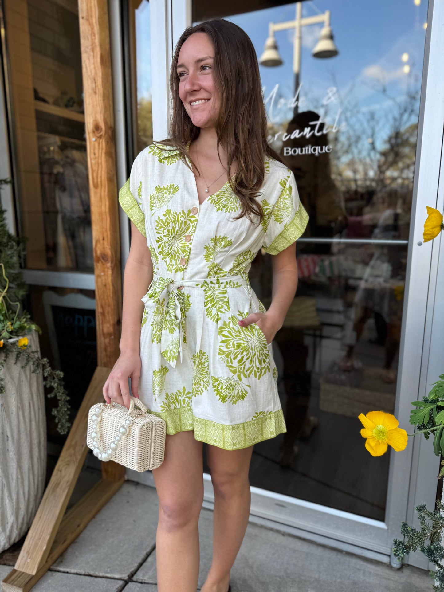 Camilla Belted Romper