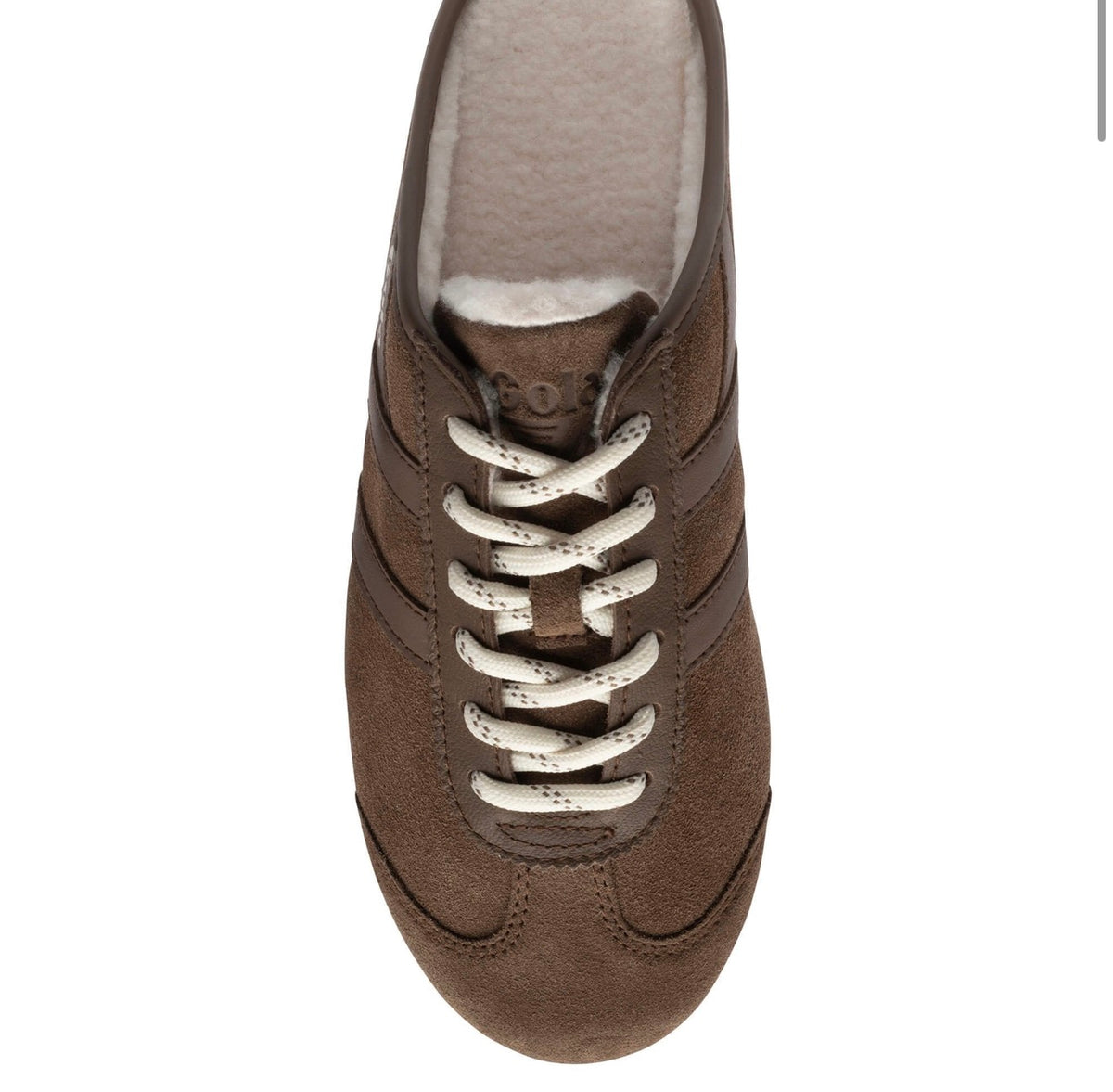 Gola Mocha Mule Sneaker, slip-on sneaker in mocha brown