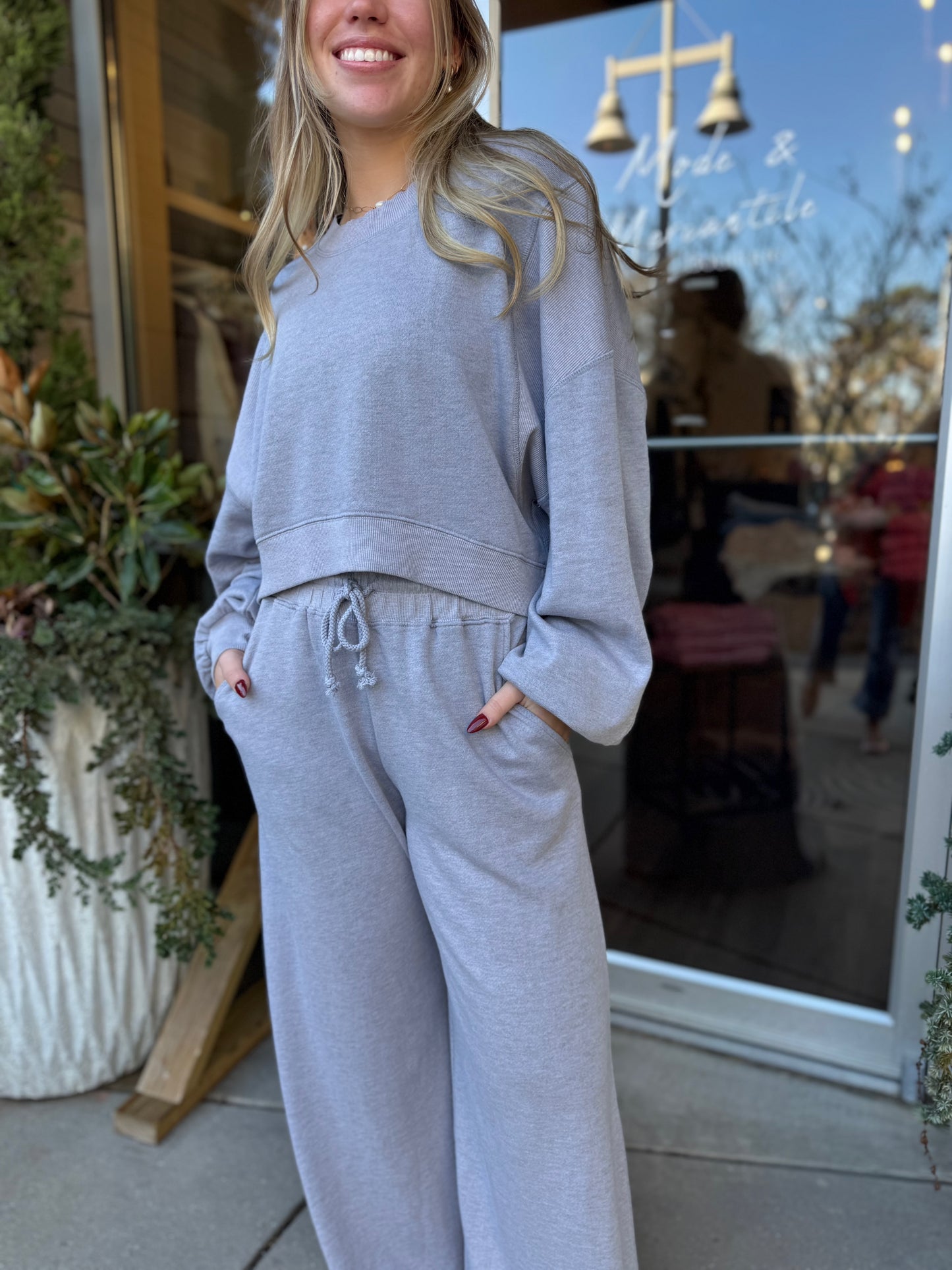 Jenna Set - Powder Blue