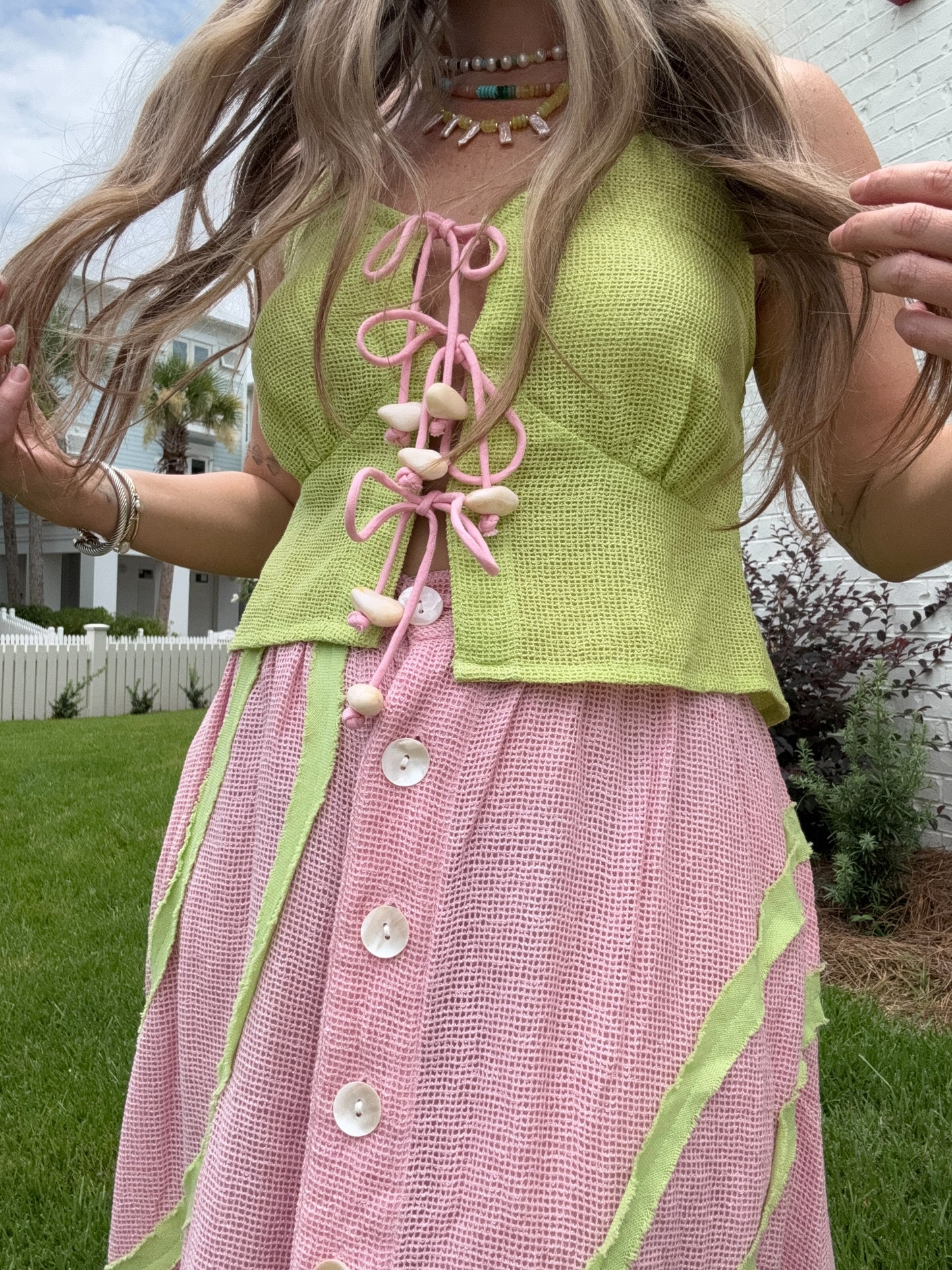 Vivid Lime Top