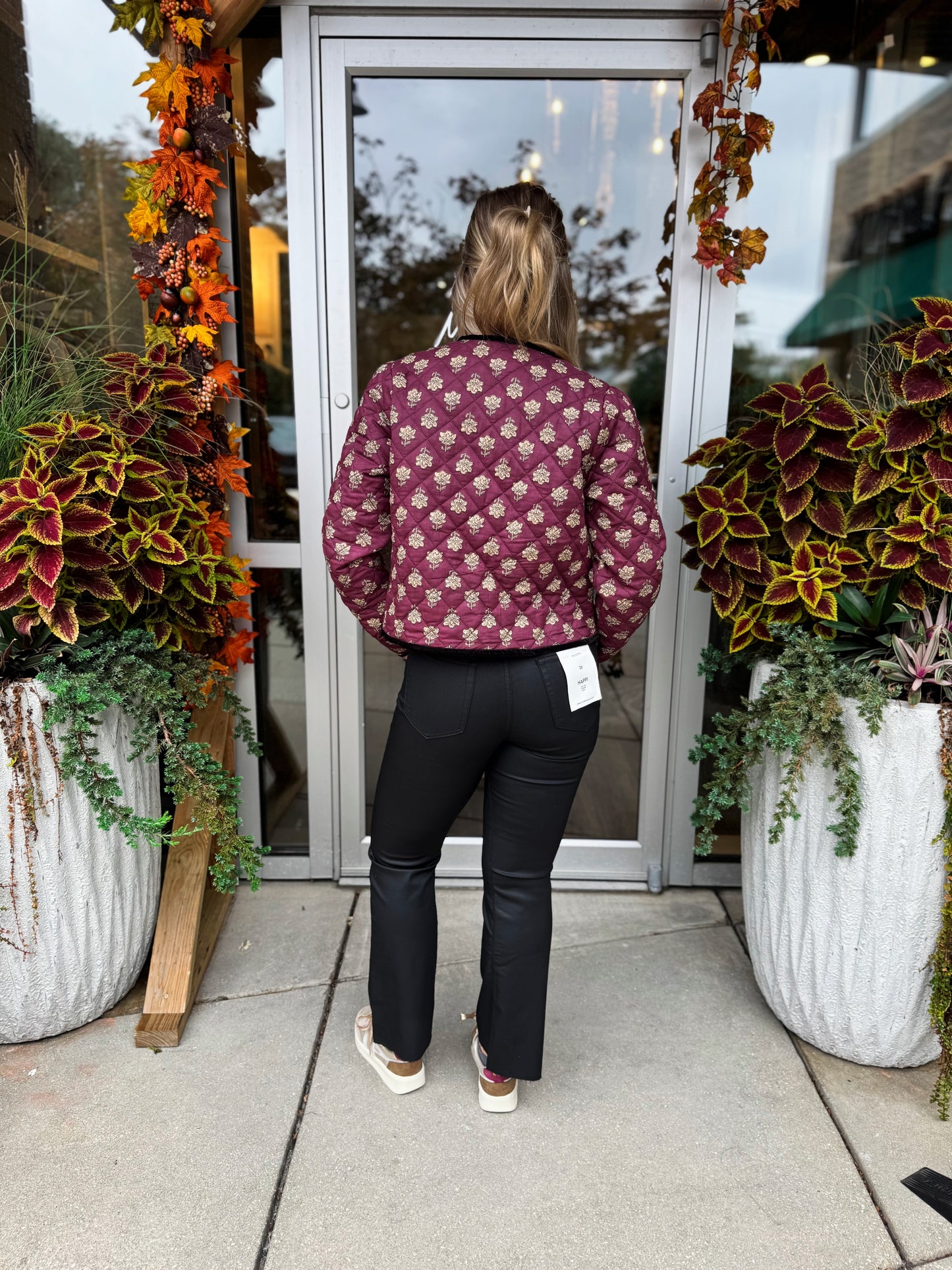 Printed Puffer Jacket