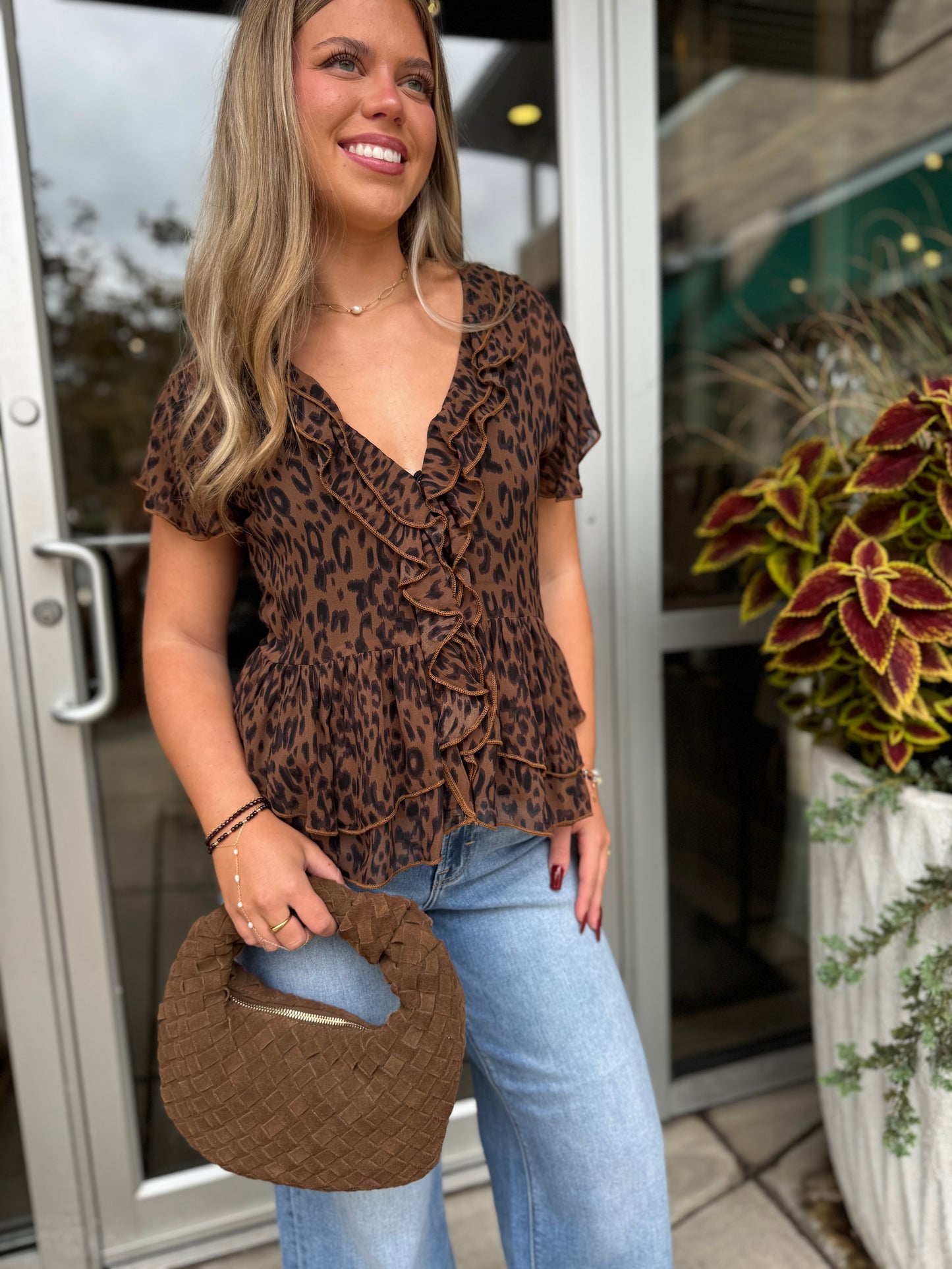 Loki Cheetah Blouse