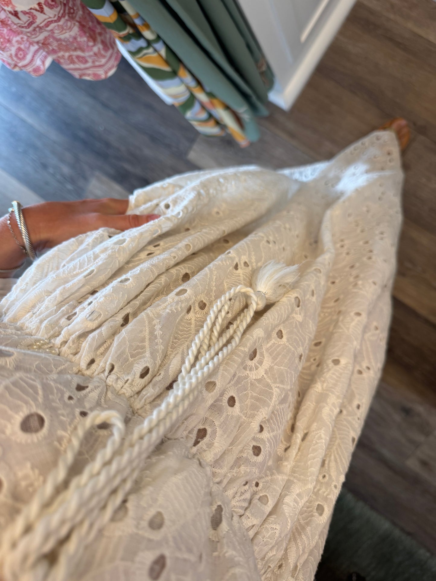 Odette White Maxi Dress