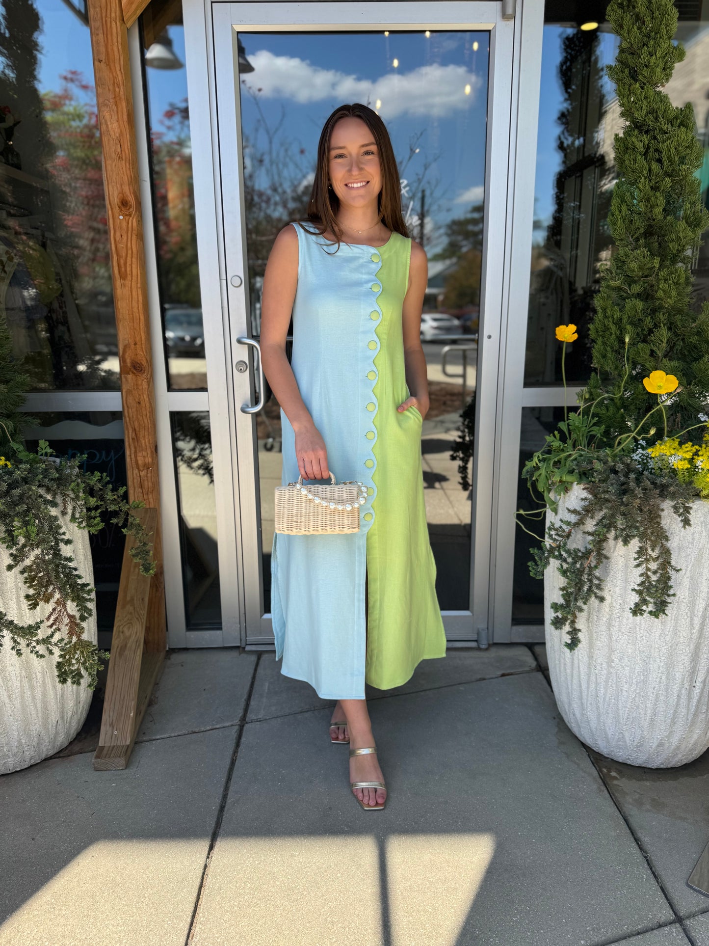 Lucia Scallop Dress