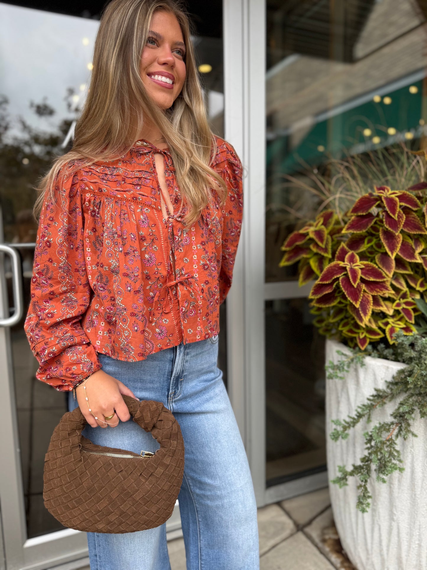 Wild Poppy Blouse
