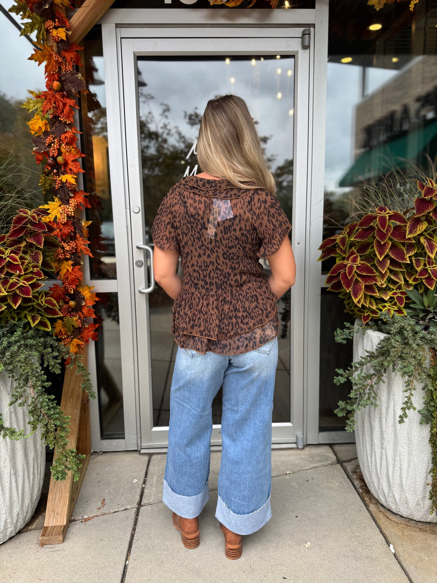 Loki Cheetah Blouse
