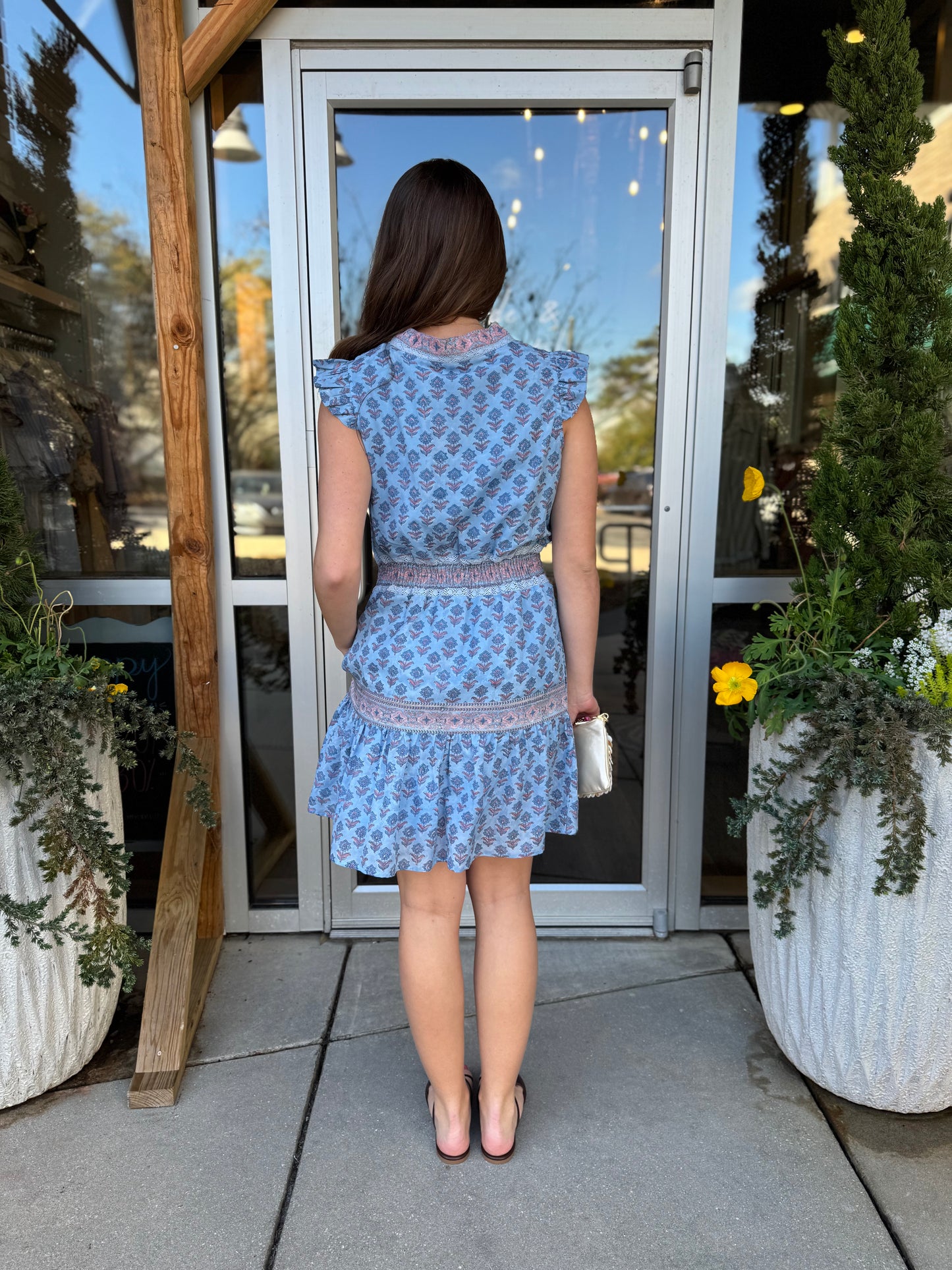 Henna Sky Dress
