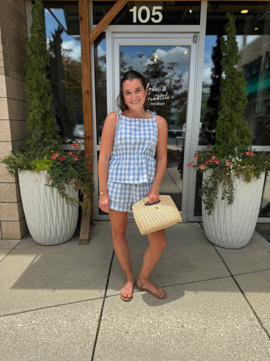 Gingham Set