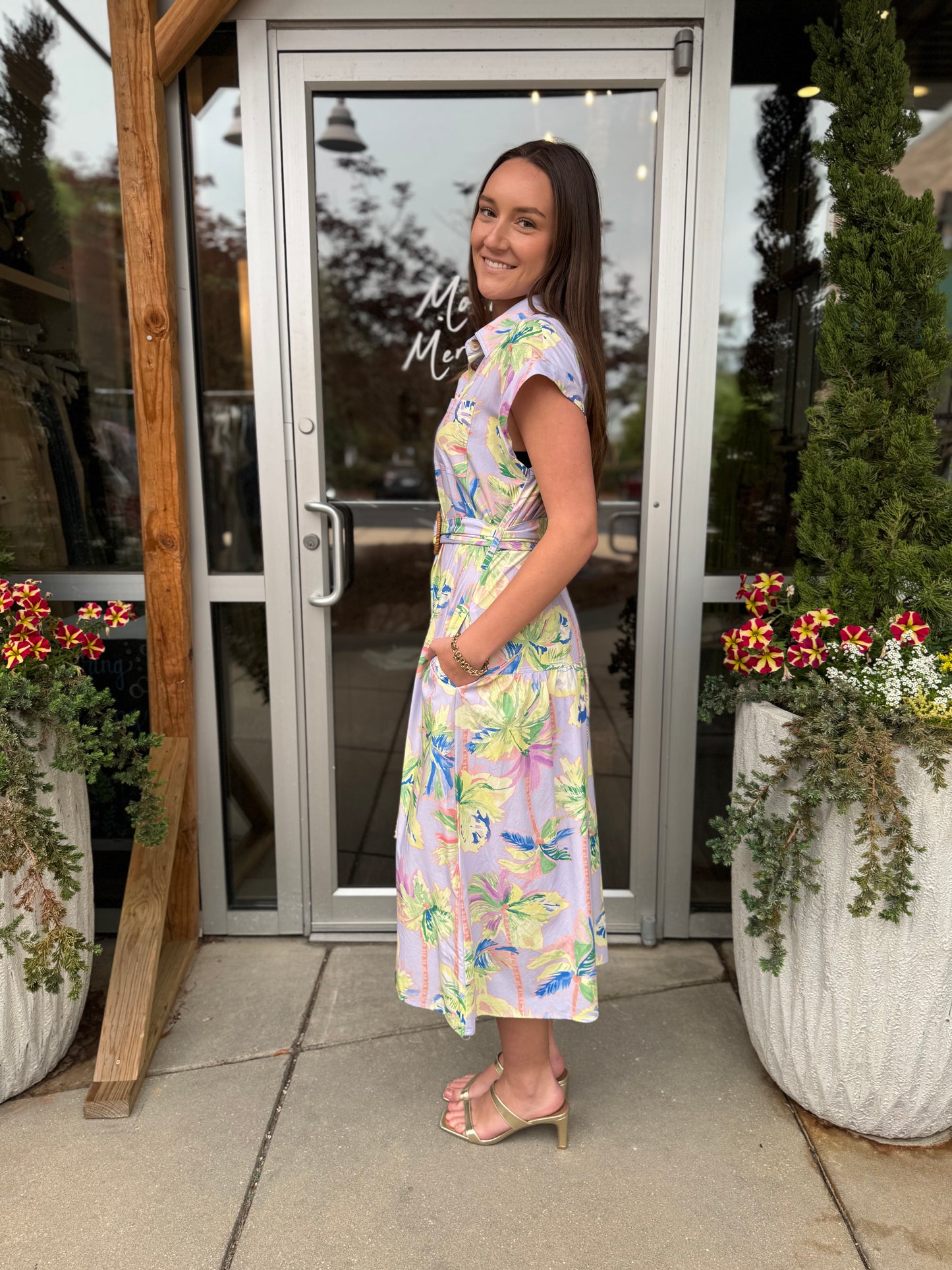 Baja Blues Maxi Dress
