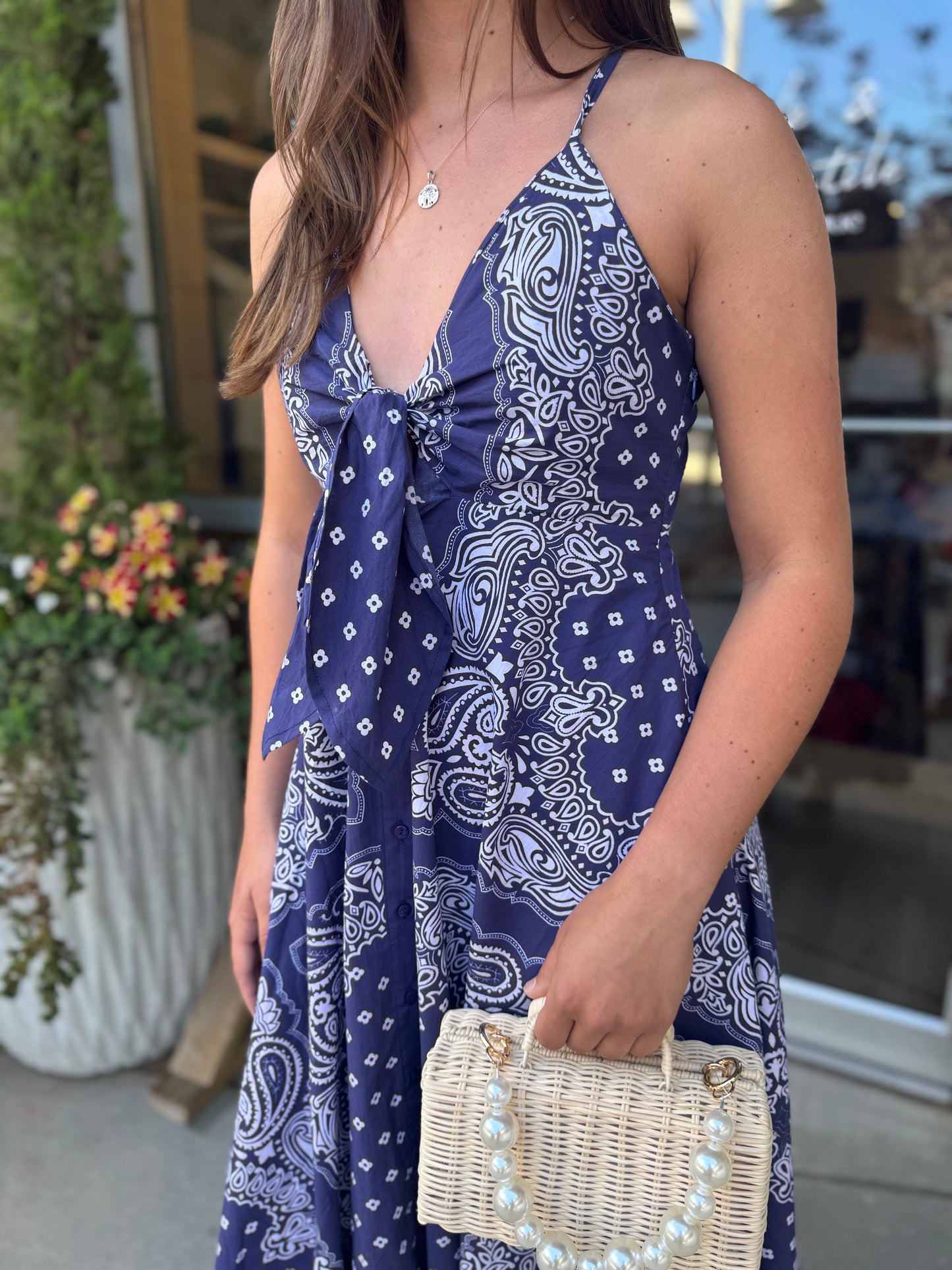 Elowen Bandana Midi Dress