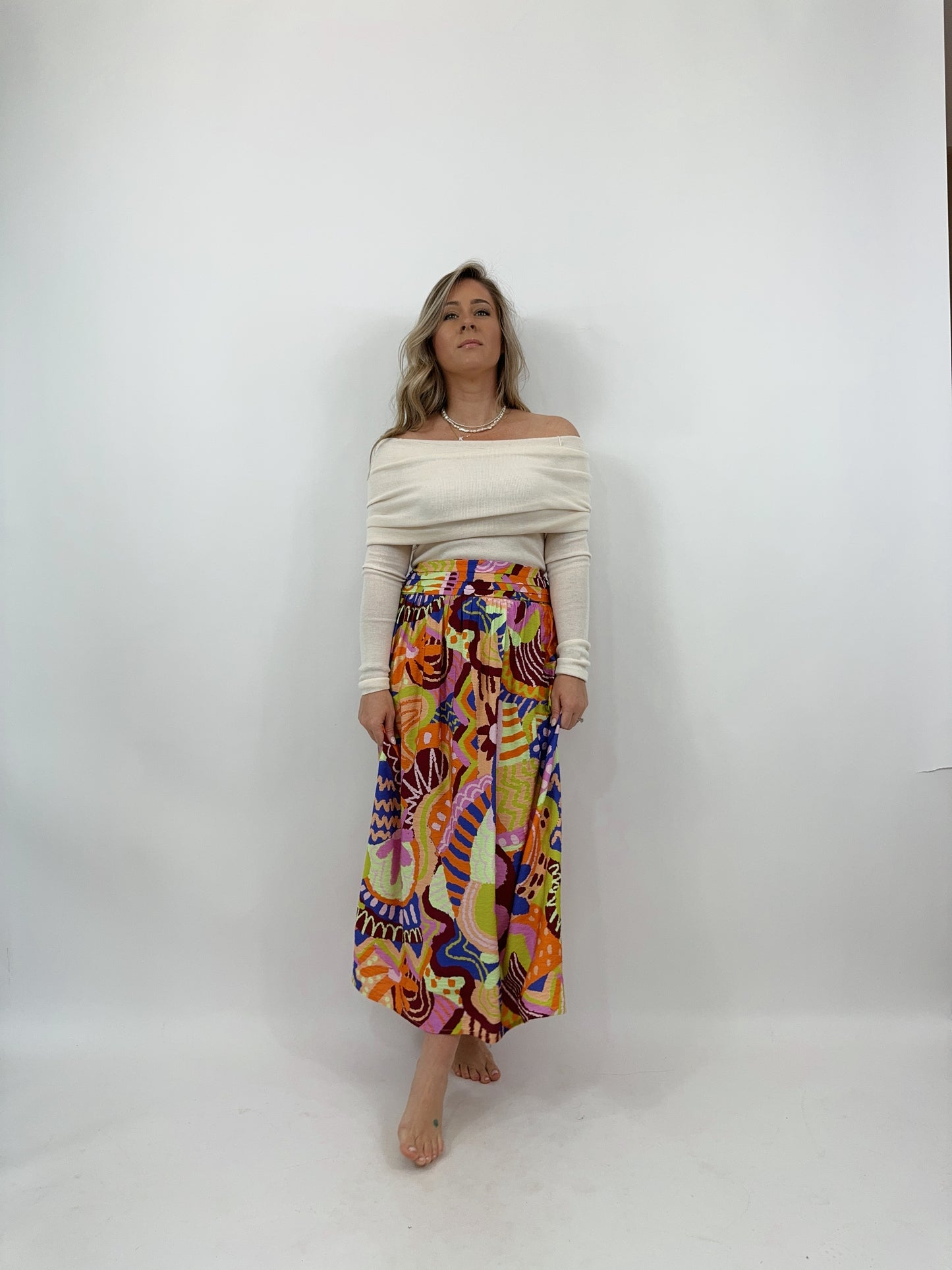 Tribal Delphi Maxi Skirt