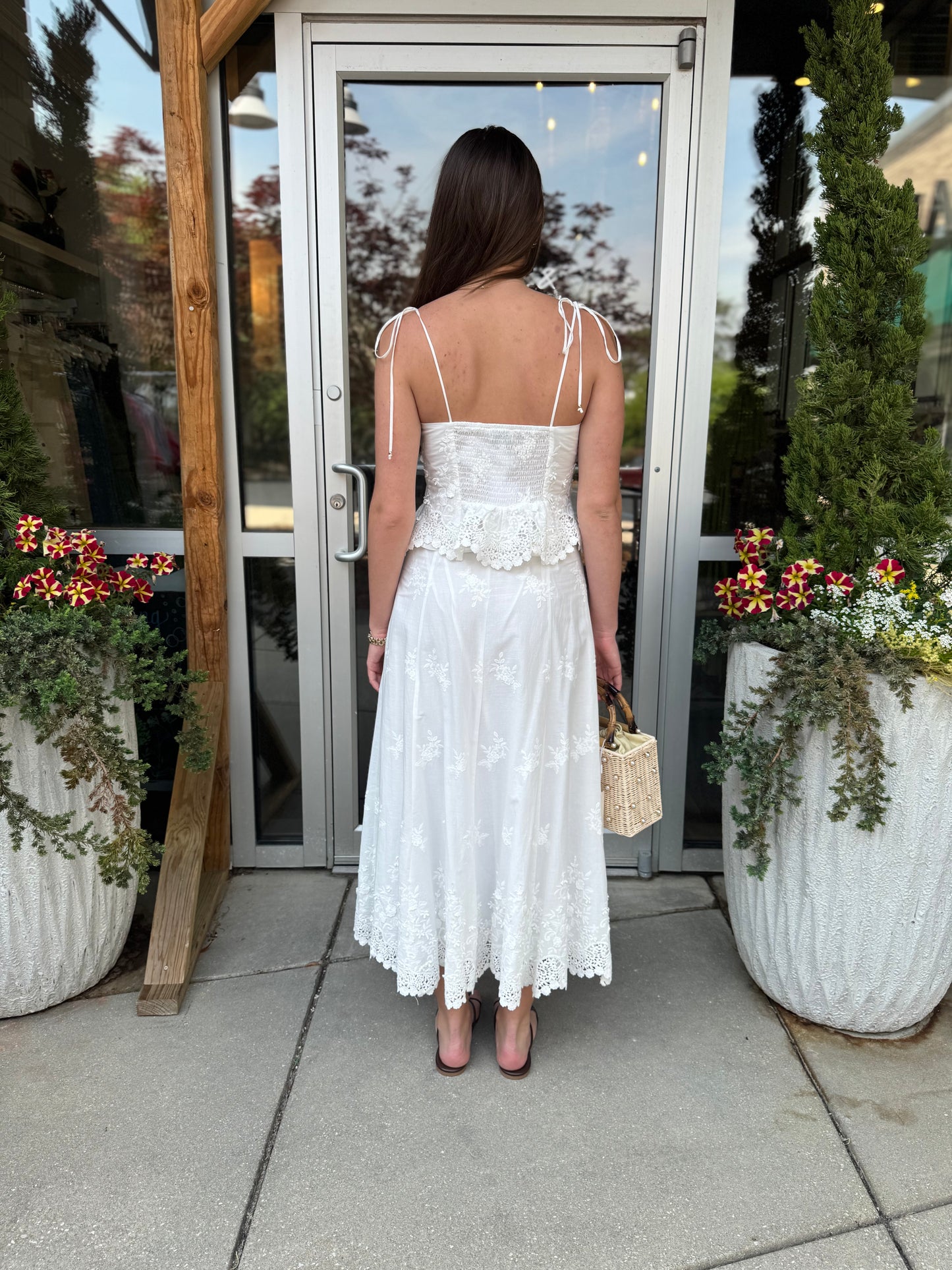 Jolene Eyelet Skirt